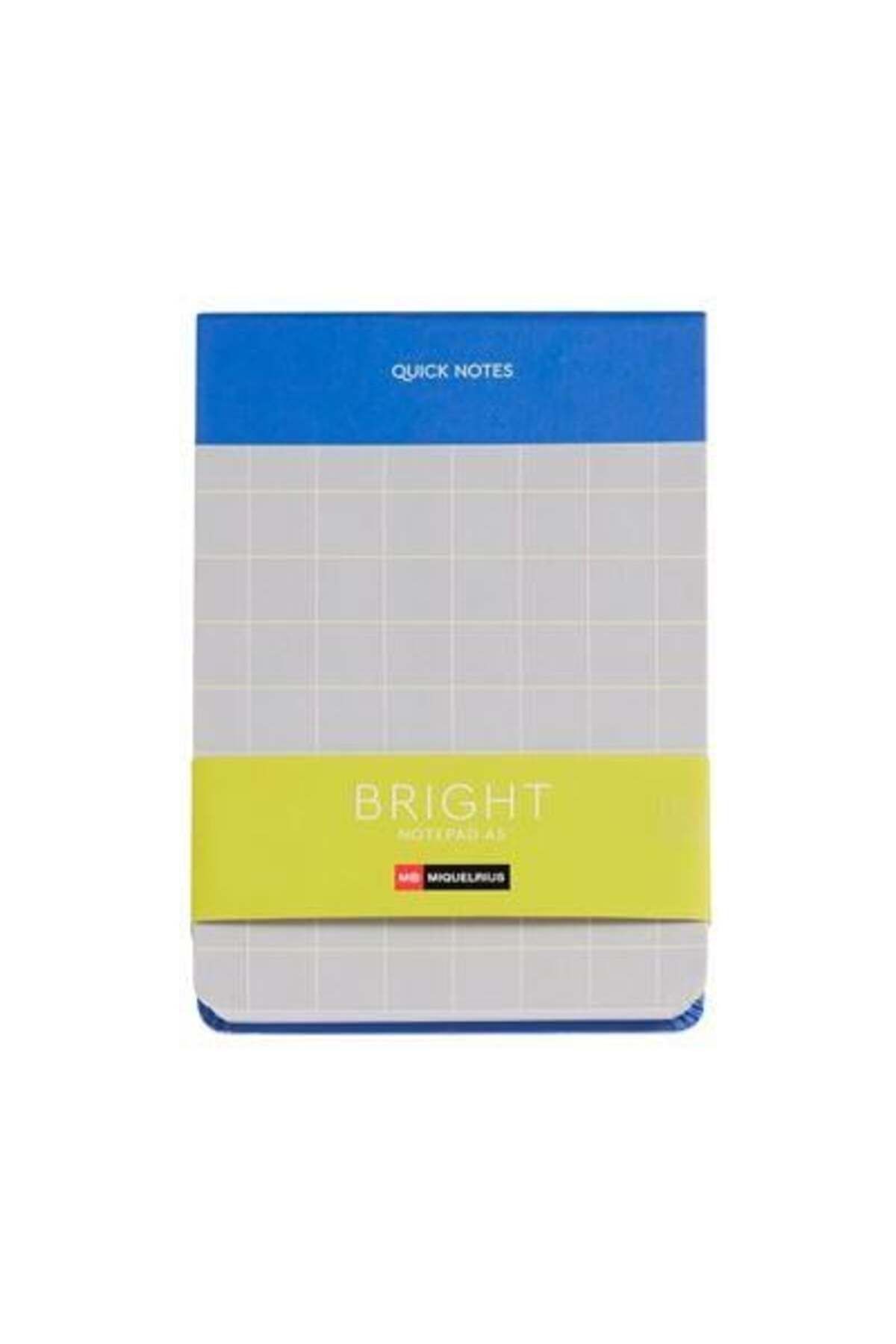 Unmeiprojects Miquelrius A5 Brillant Blue Sert Kapak Not Defteri