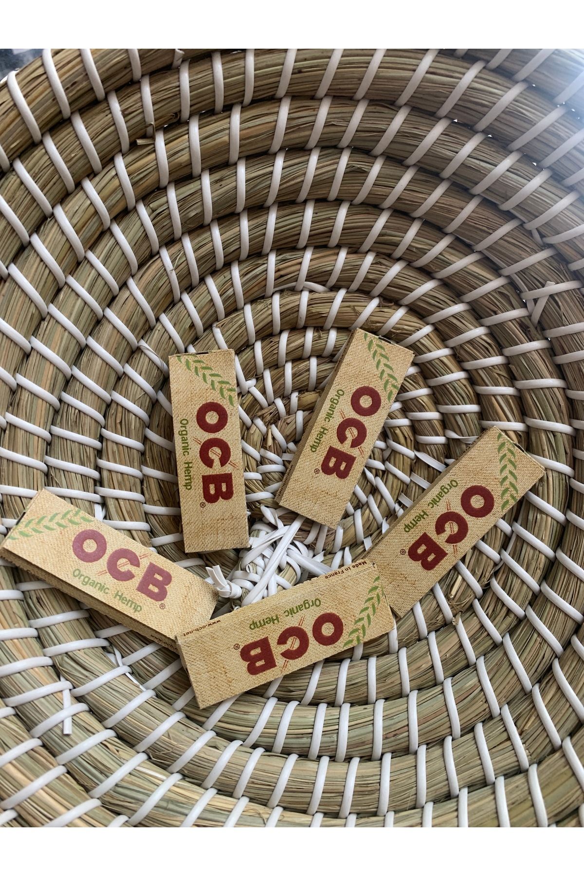 OCB 5Paket 250 Yaprak Ocb kahverengi kâğıt