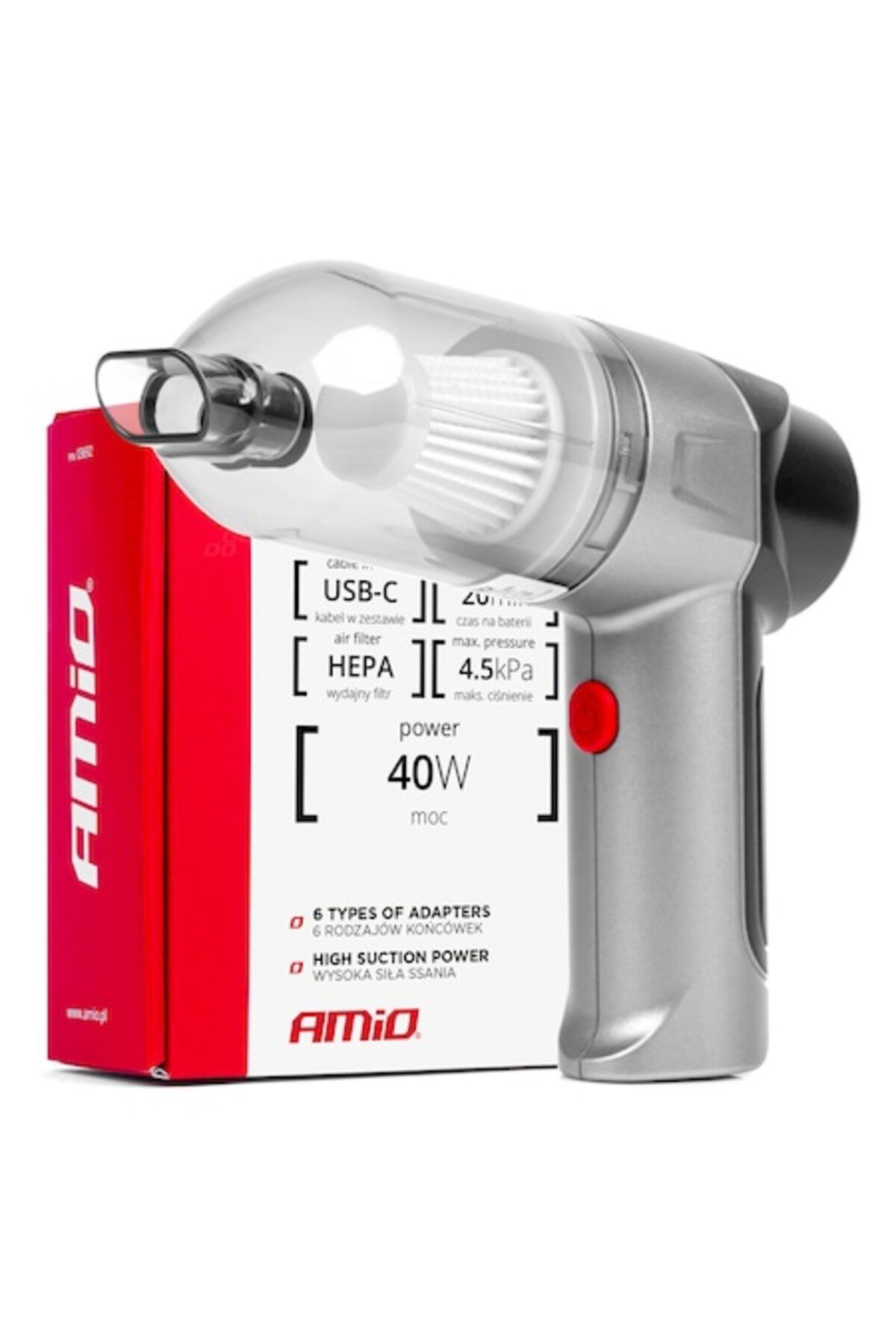 motor starter Aspirator Auto Wireless 40w 4000mah 4, 5 Kpa - One Size