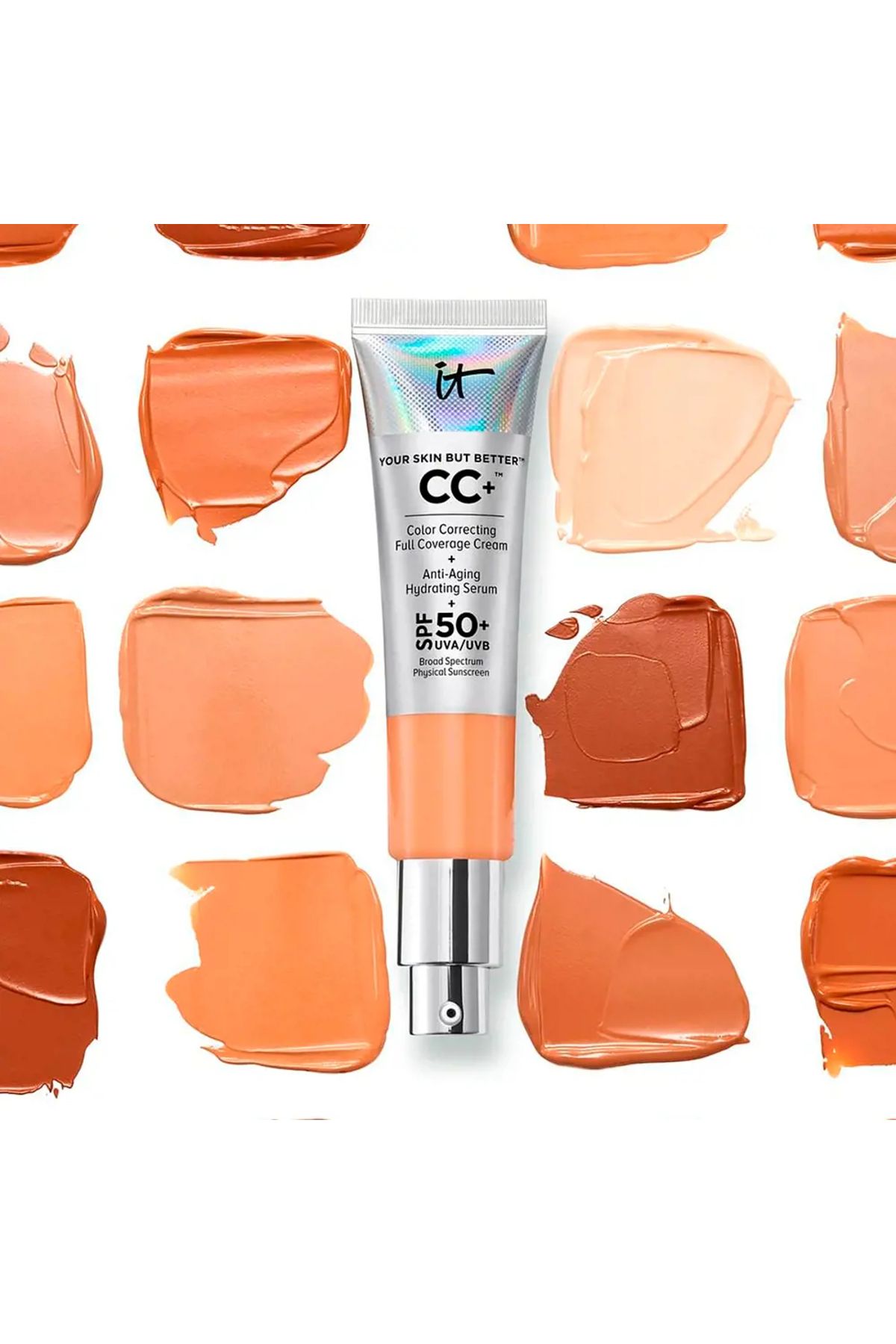it cosmetics-CC Cream with medium coverage and natural finish, It Cosmetics SPF50+, medium tan, 32 ml 4