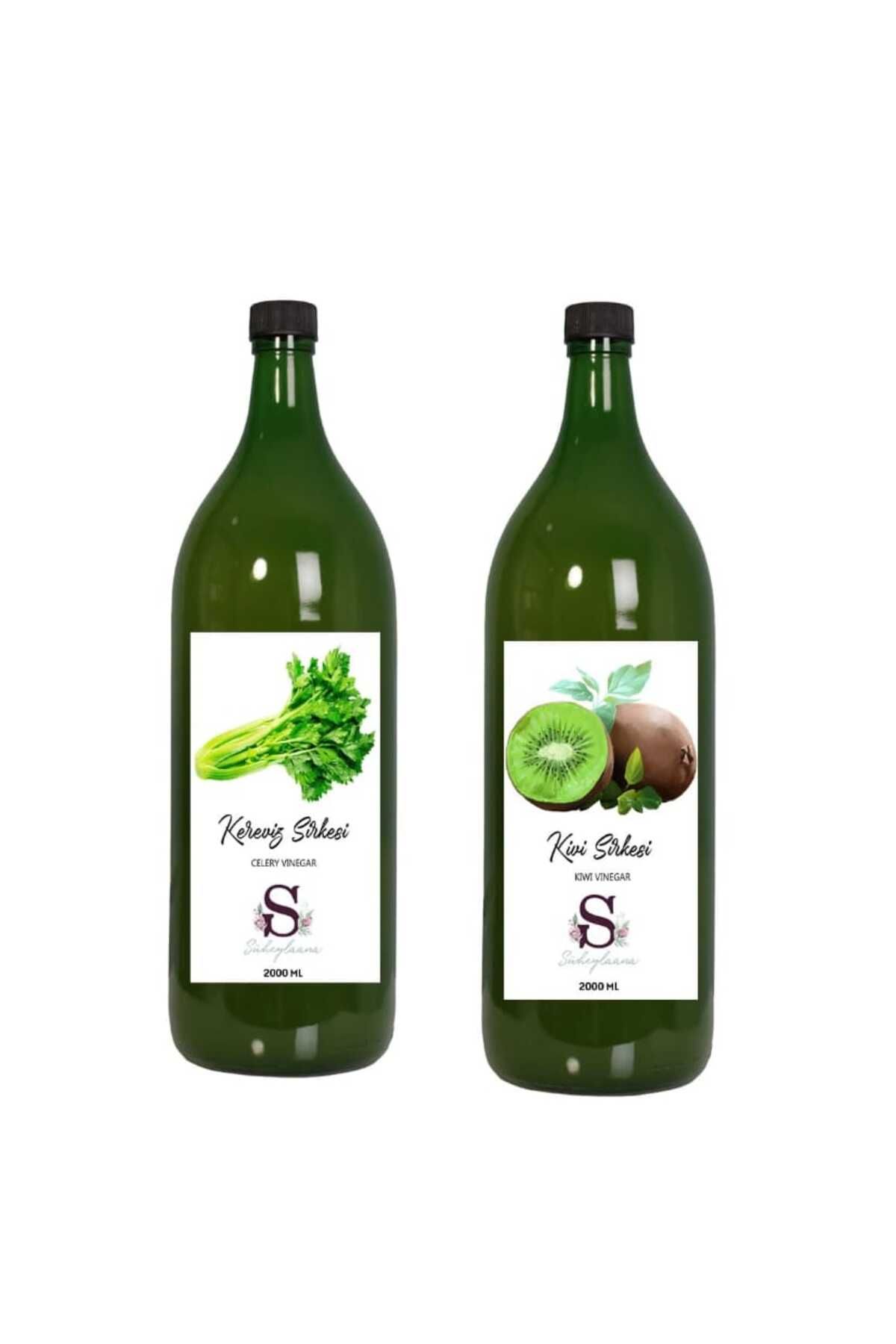 Süheylaana Doğal Kereviz Sirkesi 2000 Ml - Doğal Kivi Sirkesi 2000 Ml