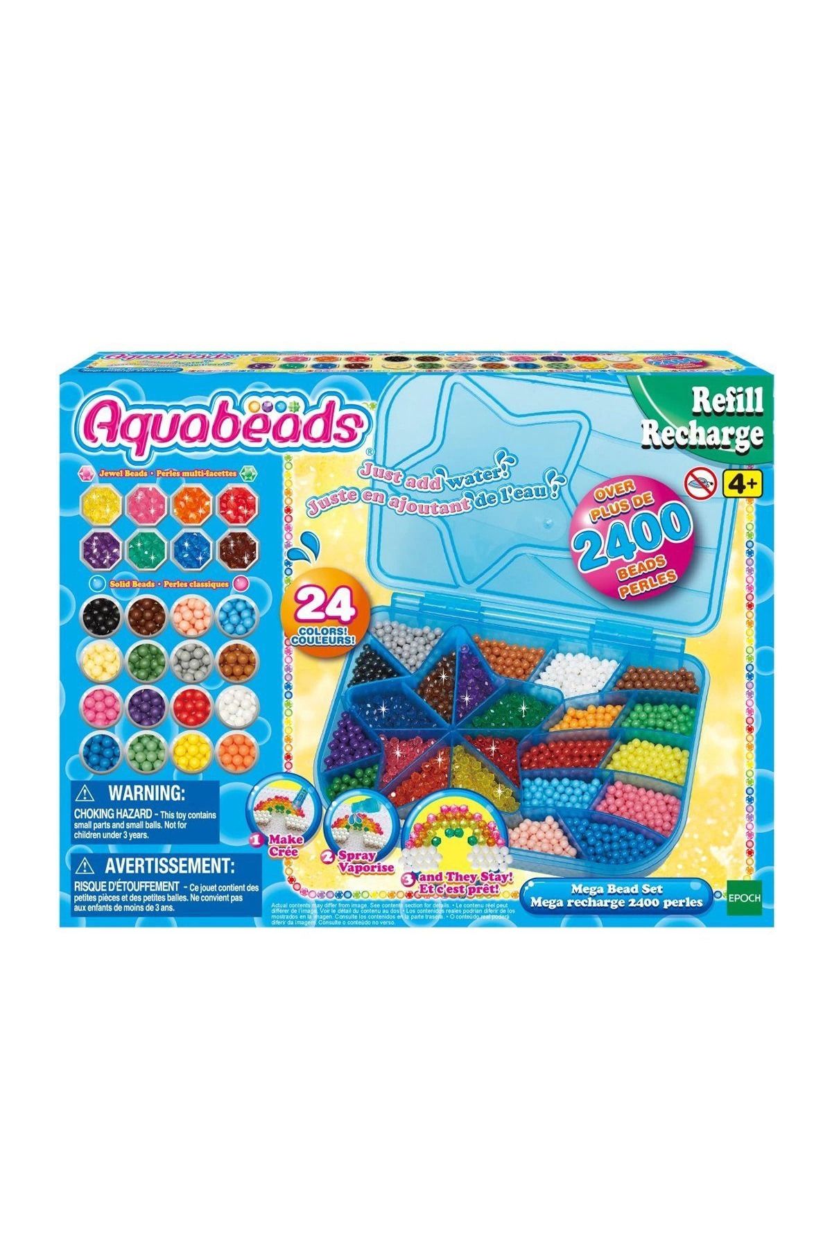 Emperium 31502 Epoch AquaBeads Mega Boncuk Seti, 800 parça +4 yaş
