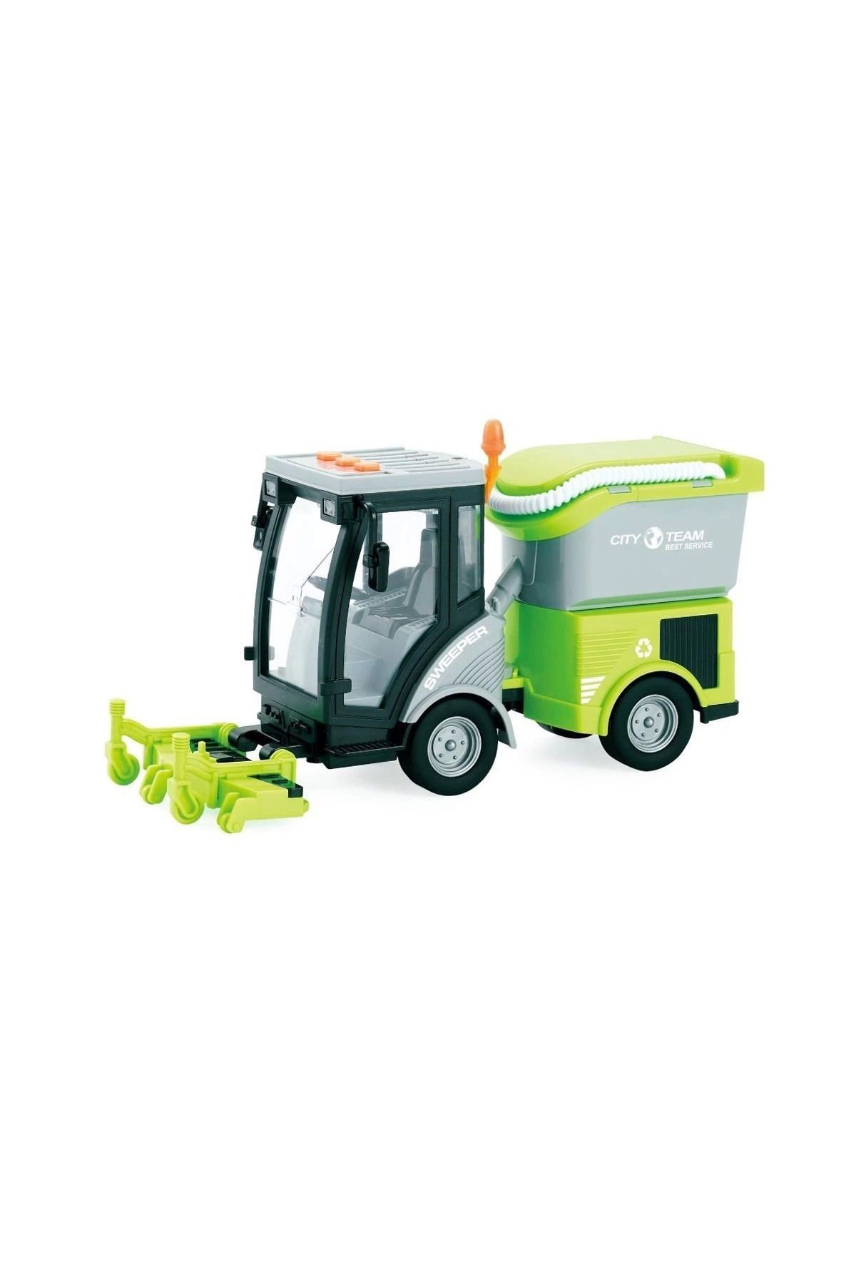 Emperium WY682A-B 1:16 Sürtmeli Sesli Işıklı Temizlik Aracı