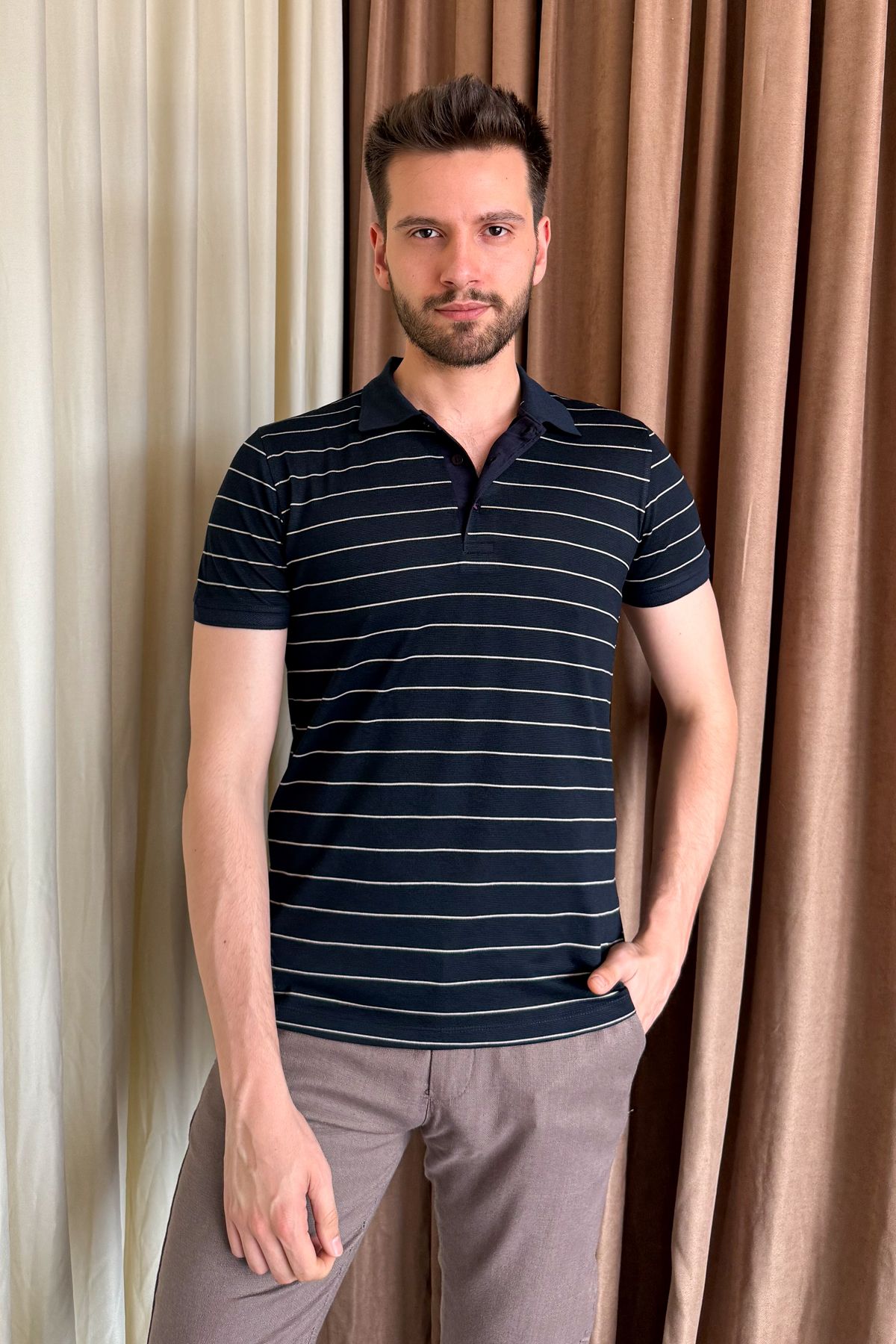 ModaPlaza Erkek Polo Yaka Tşhırt 3149