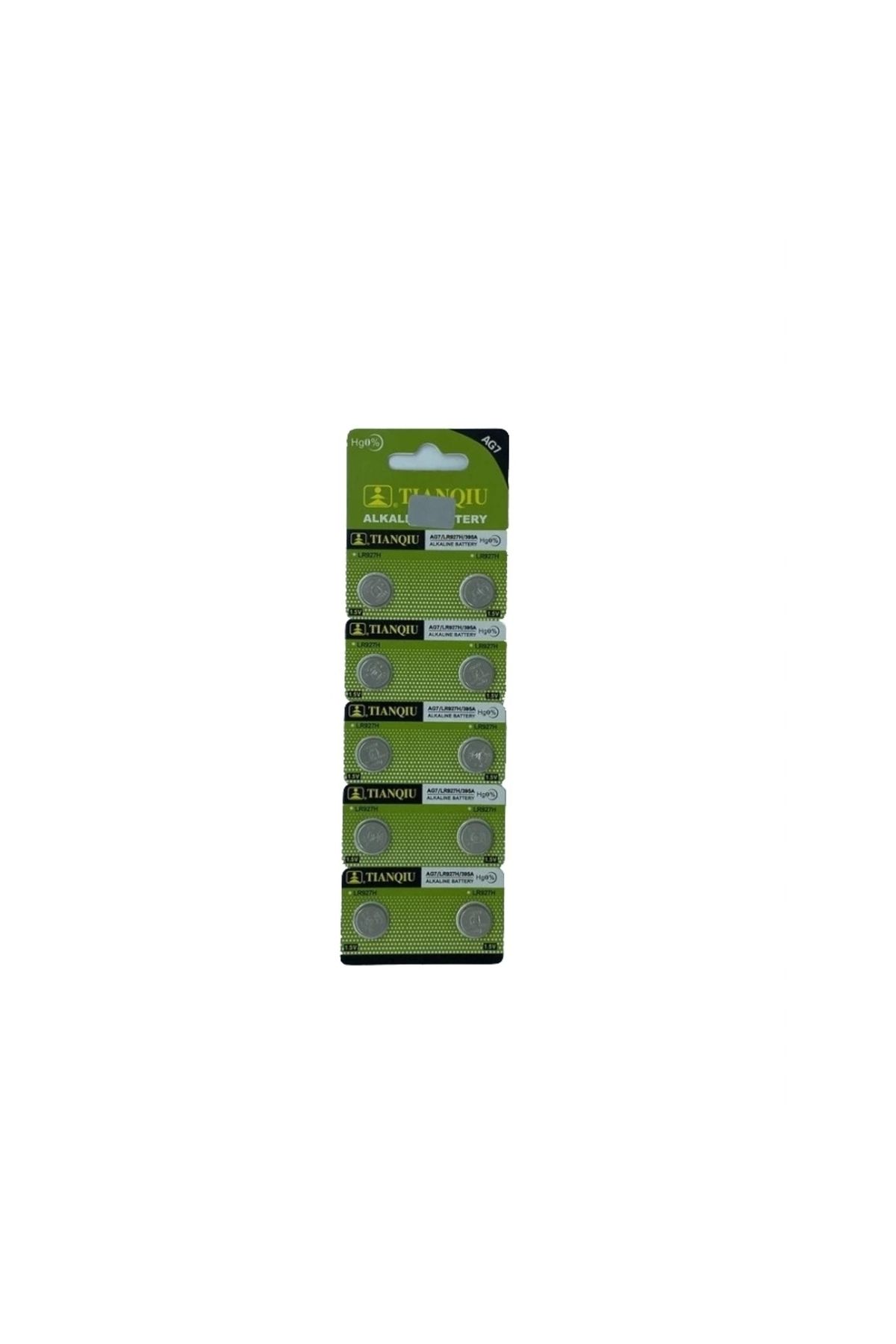 ShopNova TıanQıu Ag7 Lr927/395 Alkalin 10'lu Düğme Pil