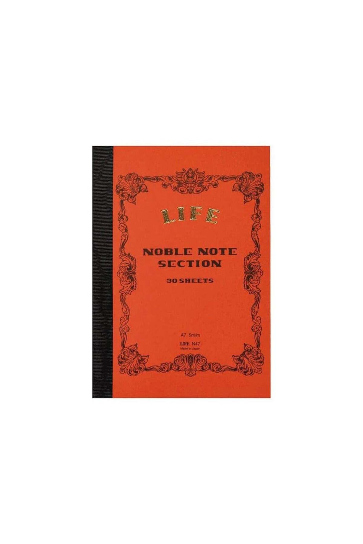 Life Noble Japon Dolma Kalem Uyumlu Mini Defter A7 Kareli N47