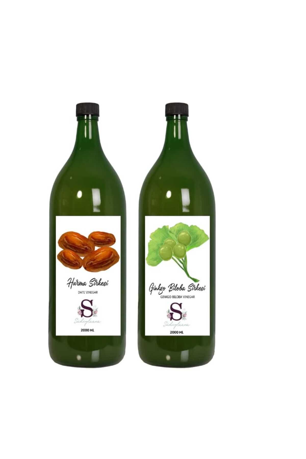 Süheylaana Doğal Hurma Sirkesi 2000 Ml - Doğal Ginkgo Biloba Sirkesi 2000 Ml