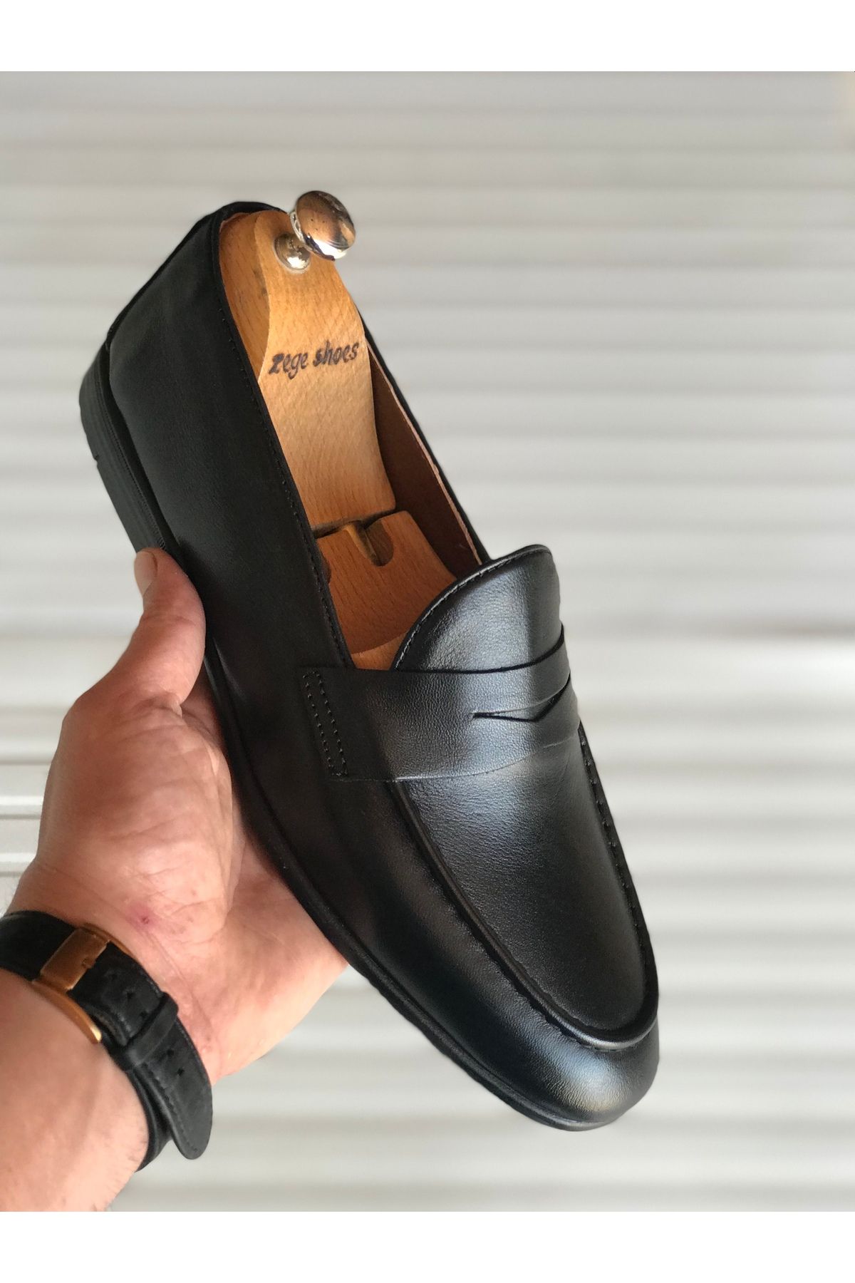 Zegeshoes Hakiki Deri Casual Klasik Ayakkabı