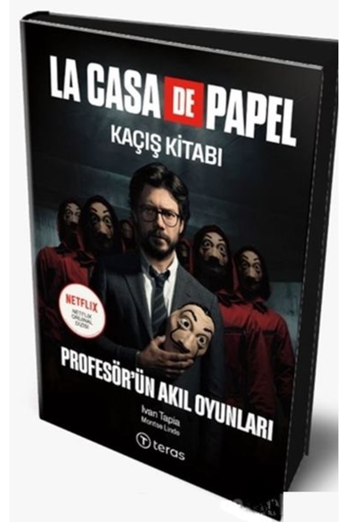 Teras Kitap La Case De Papel Kaçış Kitabı Profesörün Akıl Oyunları Ciltli Maske Hediyeli