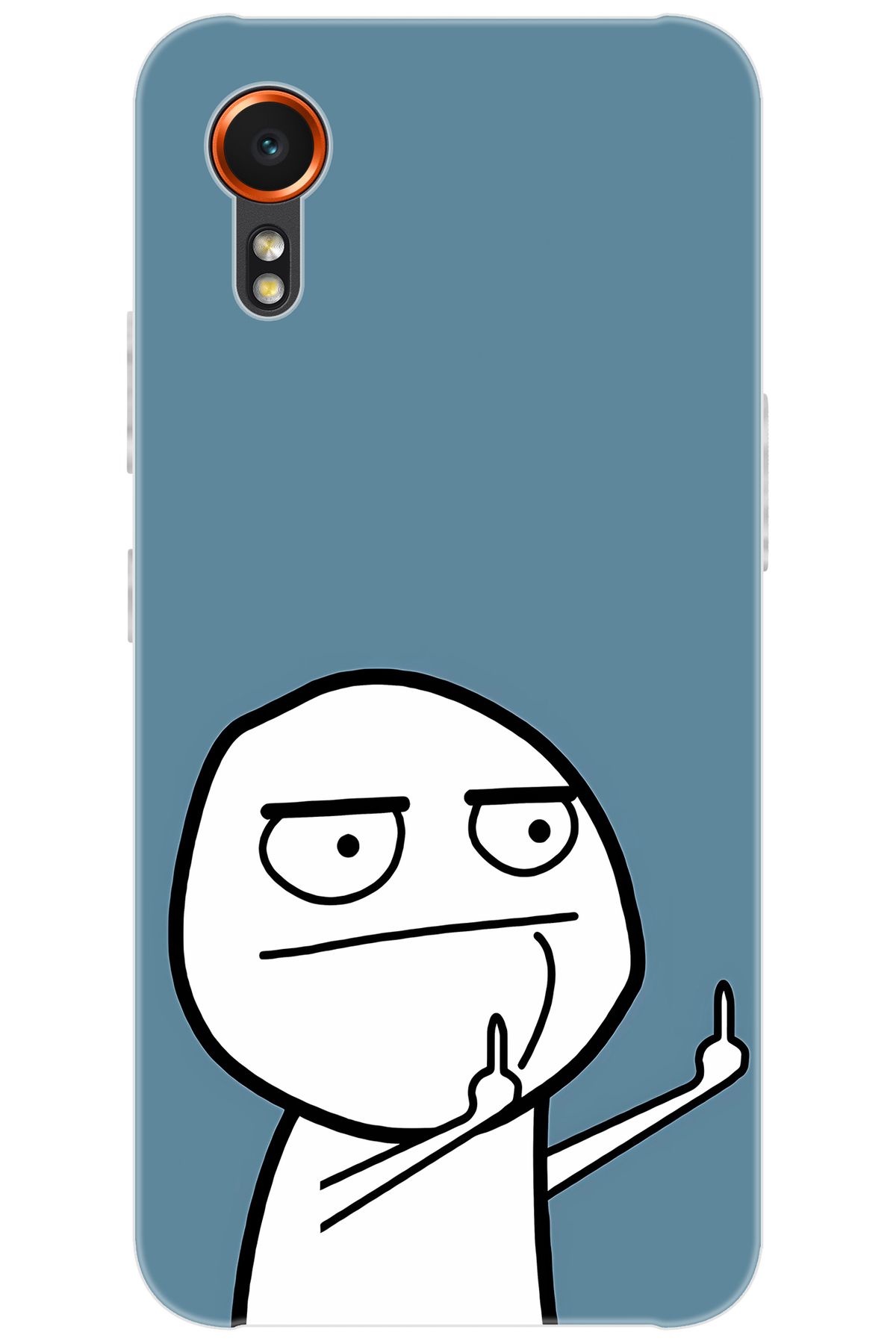 Ceppare Samsung Galaxy XCover7 (SM-G556B) Uyumlu Kılıf Desen Baskılı Silikon Cute STK:1011 CP-hUrbLEp