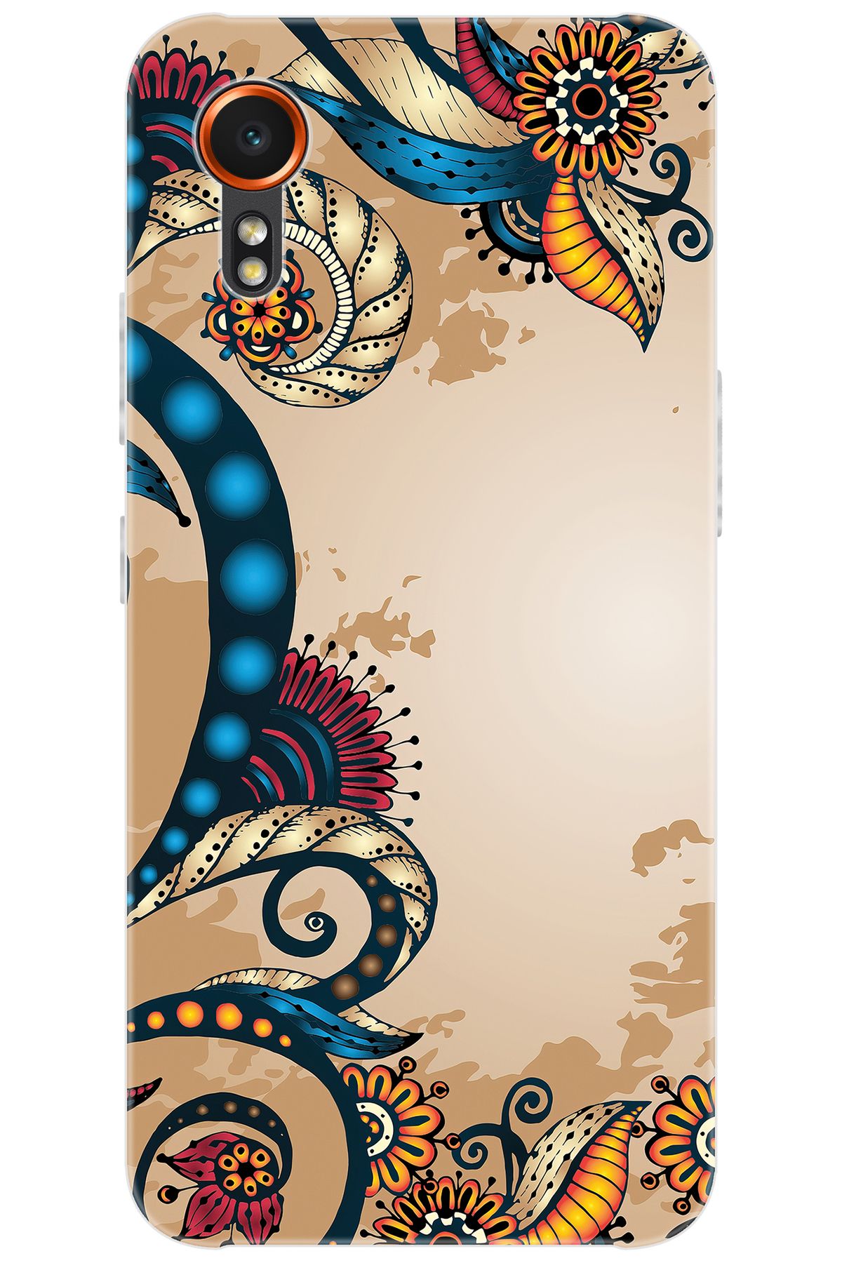Ceppare Samsung Galaxy XCover7 (SM-G556B) Uyumlu Kılıf Desen Baskı Silikon Vektör Tasarım STK:536 CP-47davov