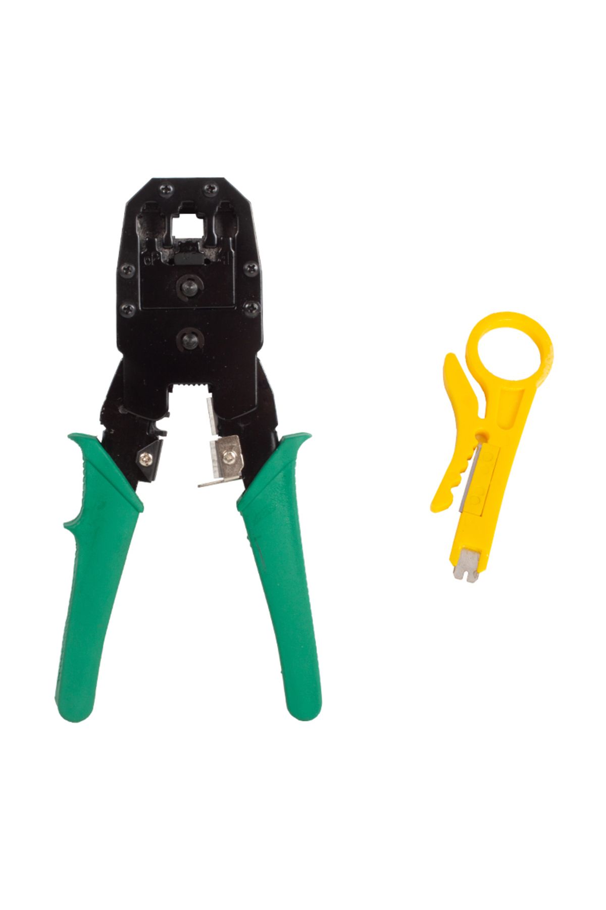 Modafiks RJ45 - RJ12 - RJ11 3LÜ SOKET SIKMA PENSESİ (4767)