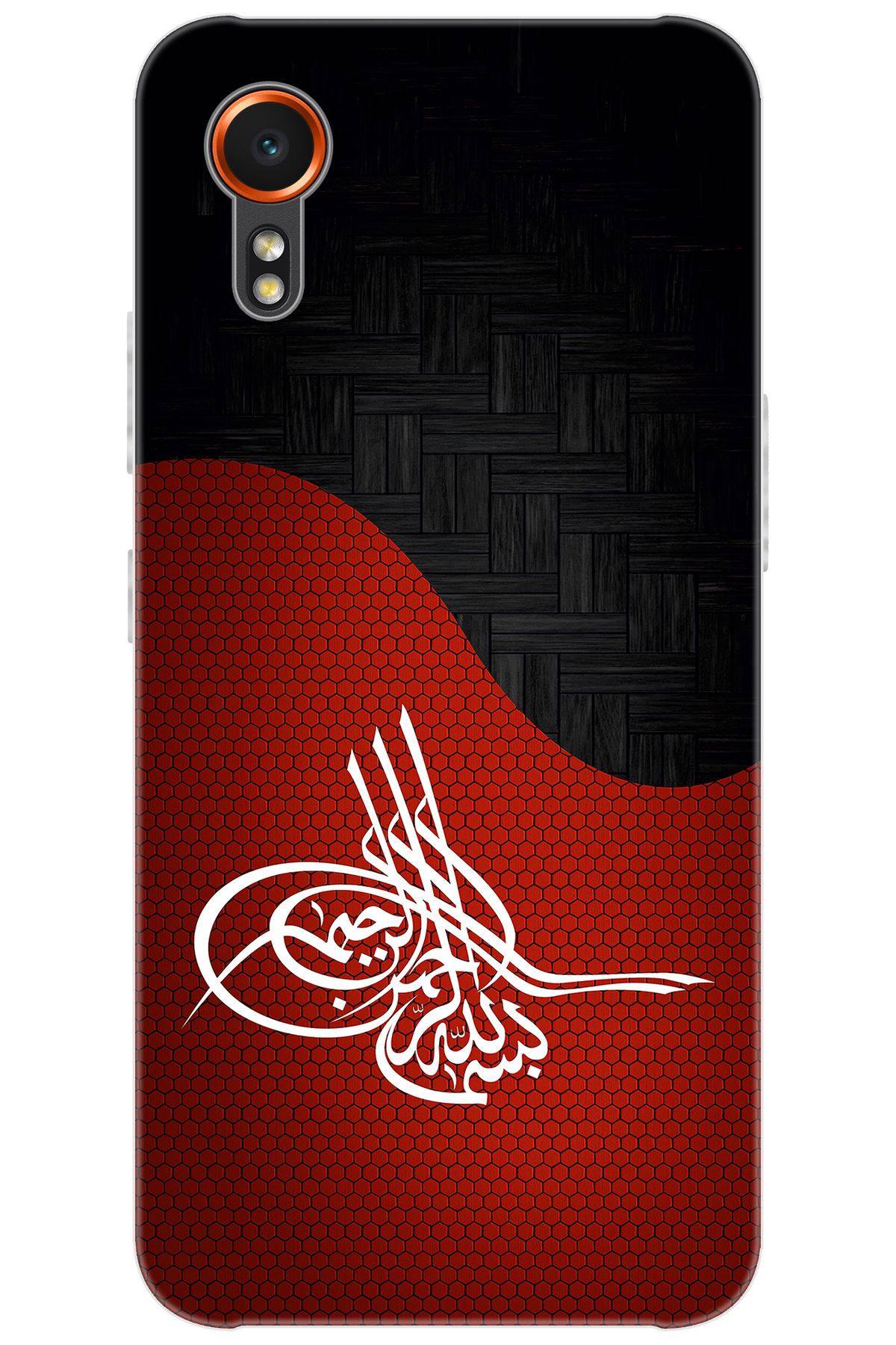 Ceppare Samsung Galaxy XCover7 (SM-G556B) Uyumlu Kılıf Desen Baskı Silikon Tuğra Tasarım STK:376 CP-tGOMZ7s