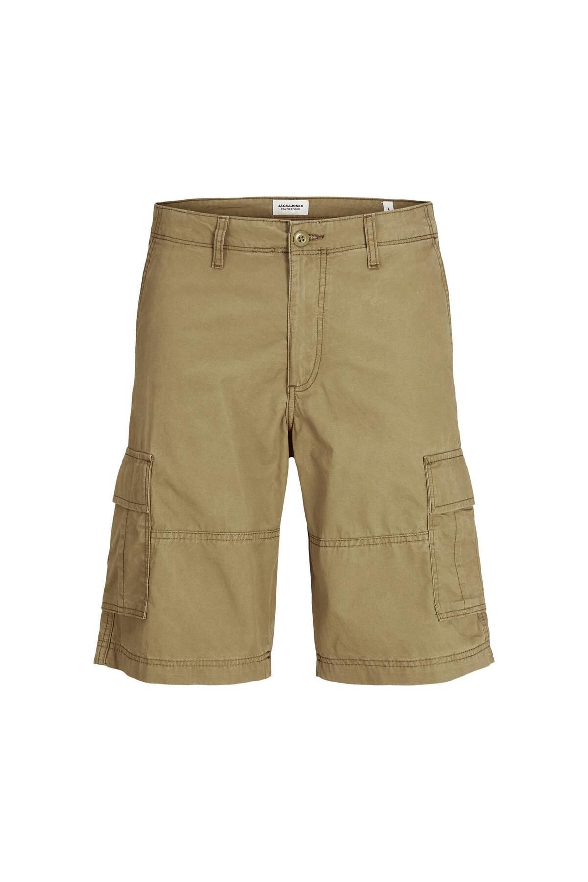 Jack & Jones 12274389 Jpstcole Mateo Cargo Short Mid Bej