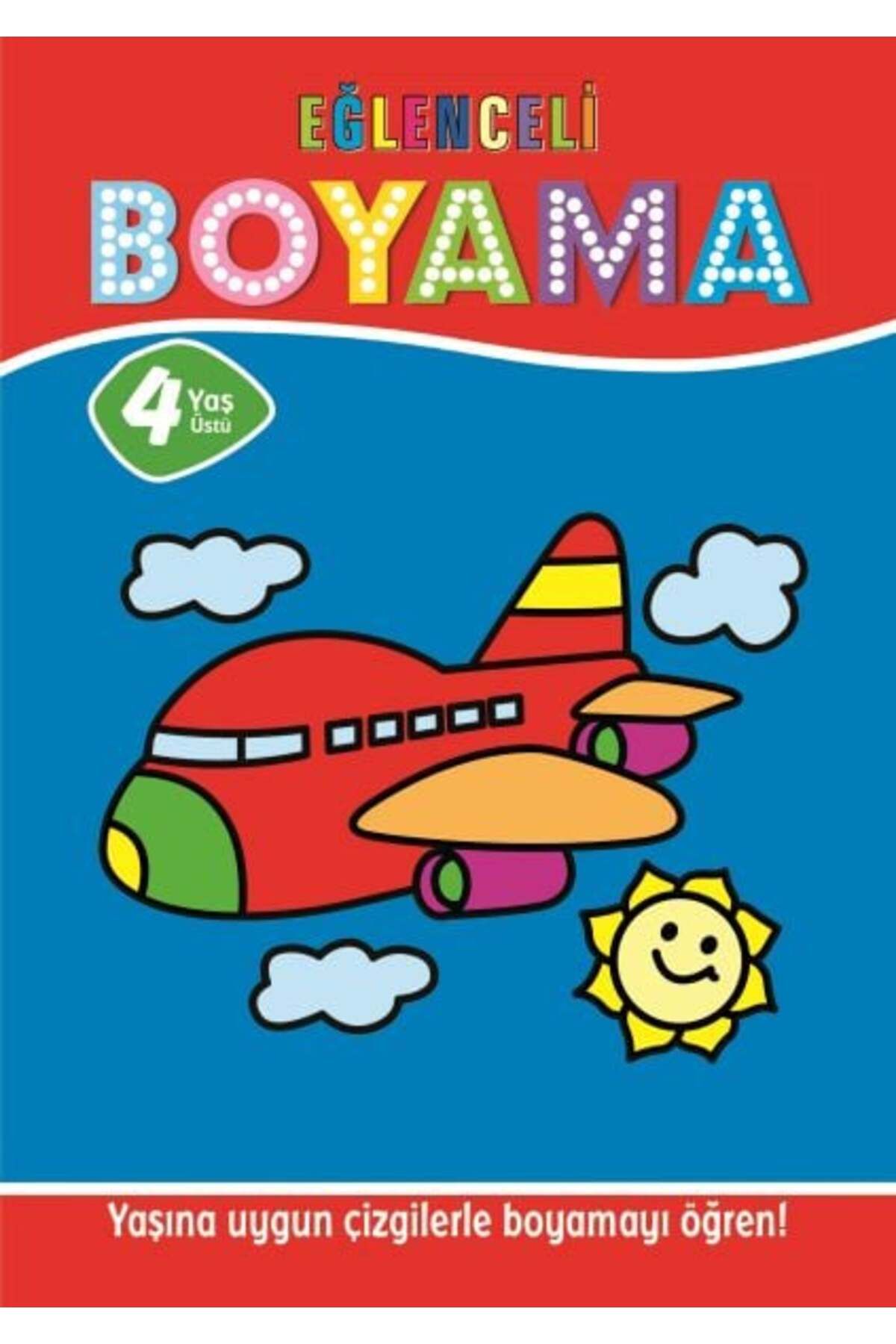 Parıltı Yayınları Eğlenceli Boyama 4 Yaş Üstü 4lü Pastel Boya Hediyeli