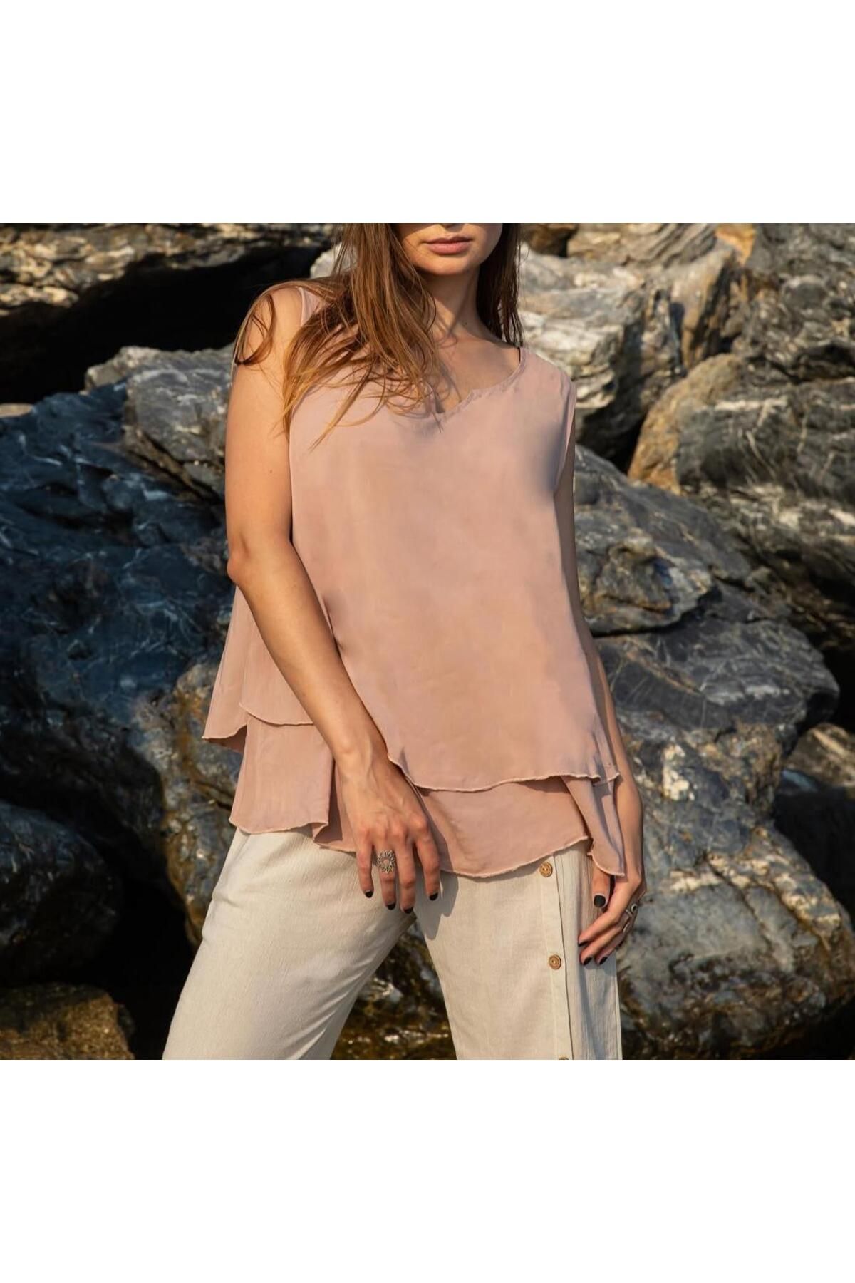 Butik Askılı salaş bluz