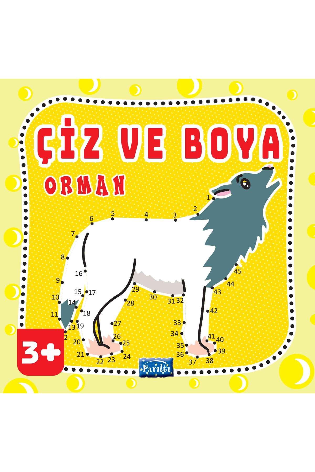 Parıltı Yayınları Çiz ve Boya Orman