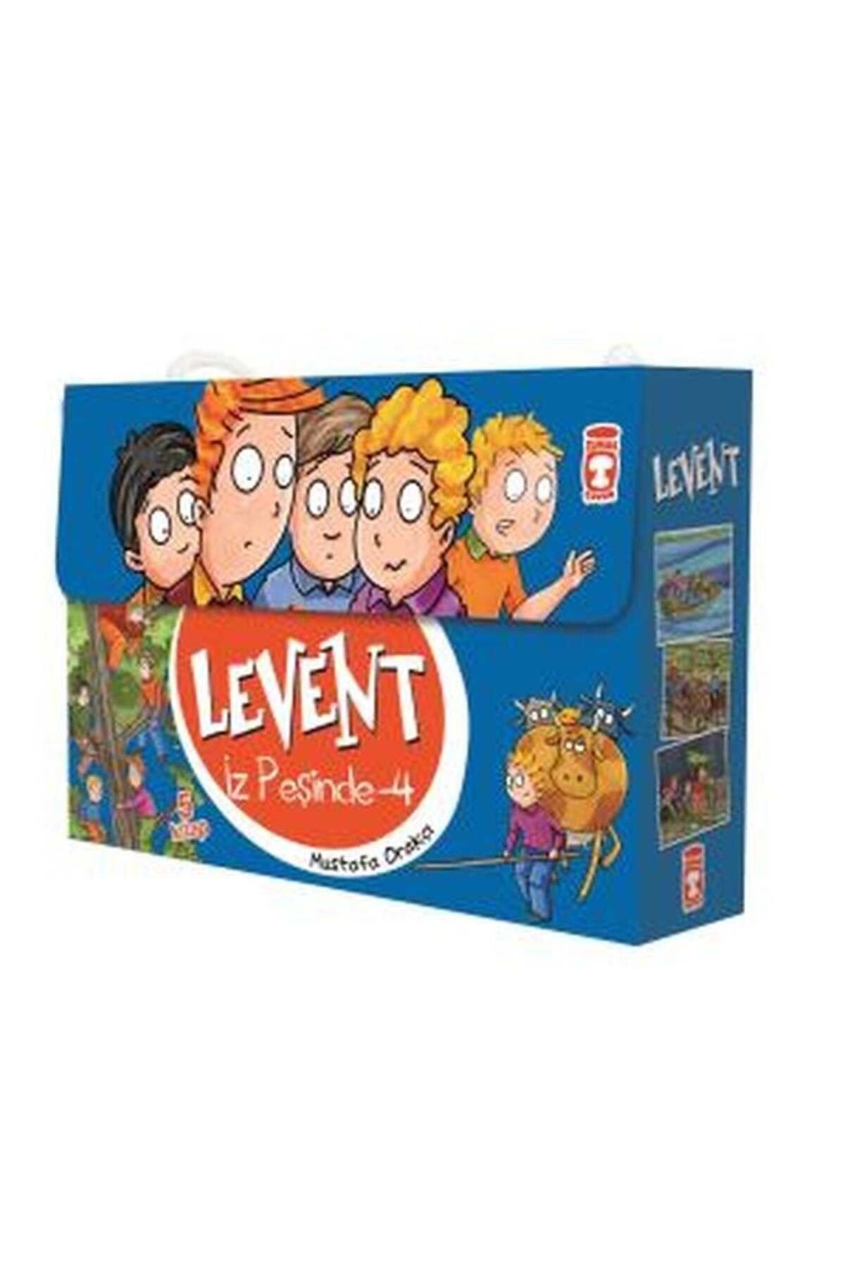 Destek Yayınları Levent İz Peşinde 04 Set 5 Kitap Takım