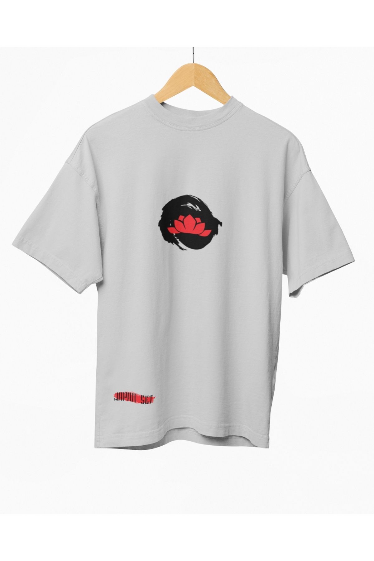 Mollis Sessiz Güç Kadın Baskılı Oversize T-Shirt