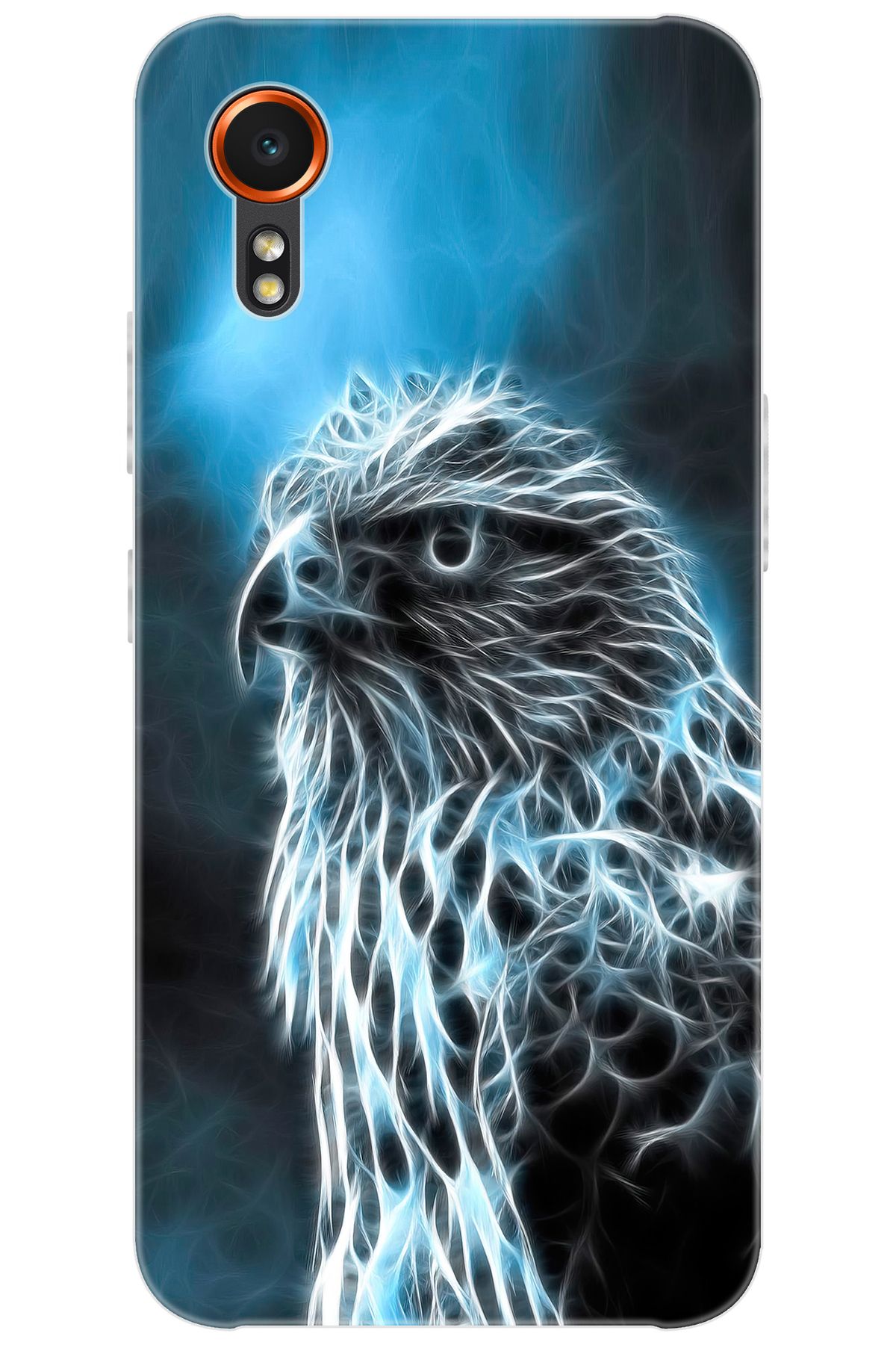Ceppare Samsung Galaxy XCover7 (SM-G556B) Uyumlu Kılıf Desen Baskılı Silikon Şahin STK:196 CP-U1dGpiN