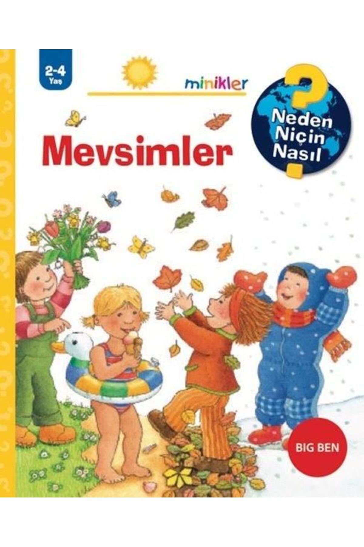 Destek Yayınları Mevsimler Neden Niçin Nasıl 2 4 Yaş