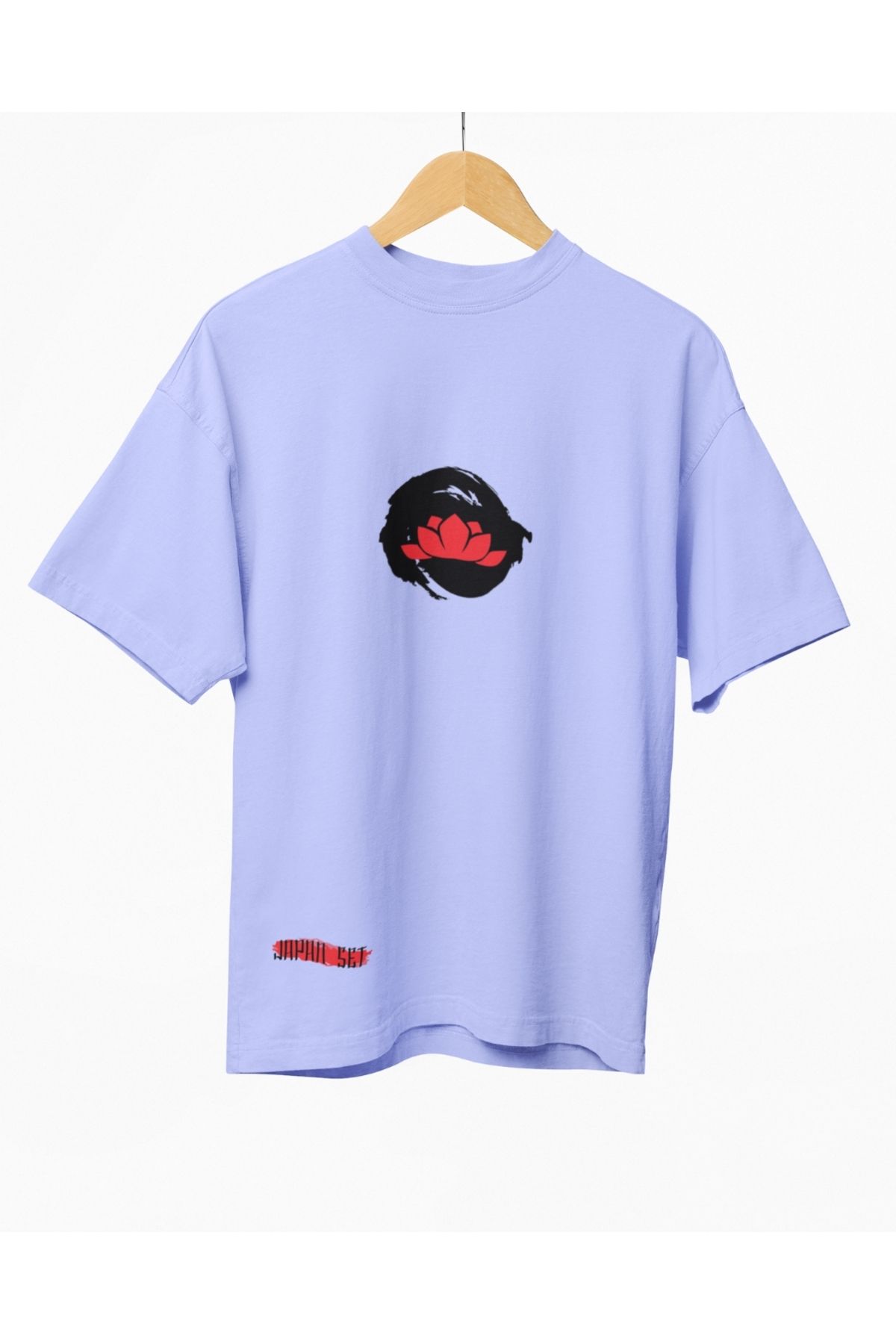 Mollis Sessiz Güç Kadın Baskılı Oversize T-Shirt