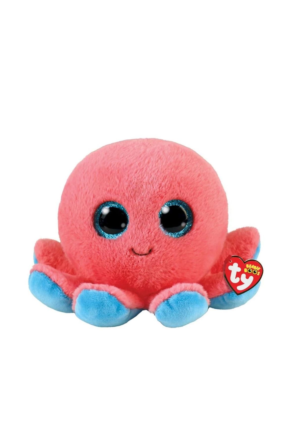 Emperium Ty Beanie Boos Peluş Pembe Ahtapot Sheldon 15 cm