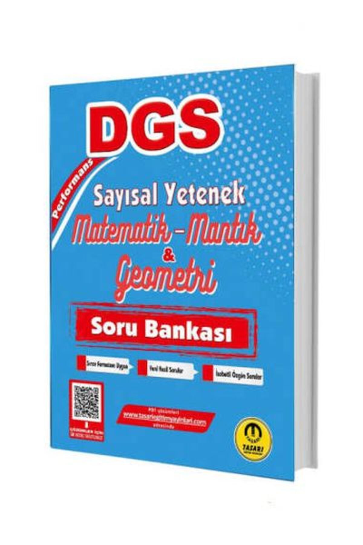 Destek Yayınları Tasarı Yayınları 2025 DGS Sayısal Yetenek Matematik Mantık Geometri Soru Bankası