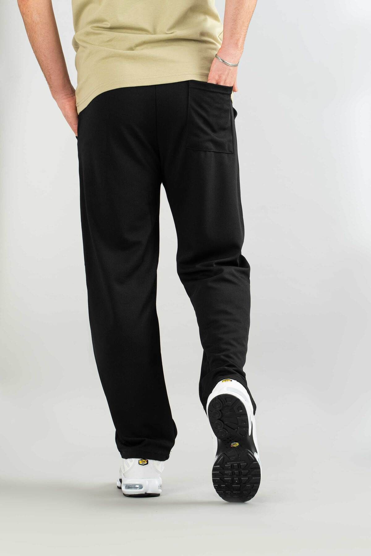bombe-Men's Jogger Comfortable Fit Bagy Pants Fabric Belted Drawstring Lycra Fabric Canvas Blend Pants 2