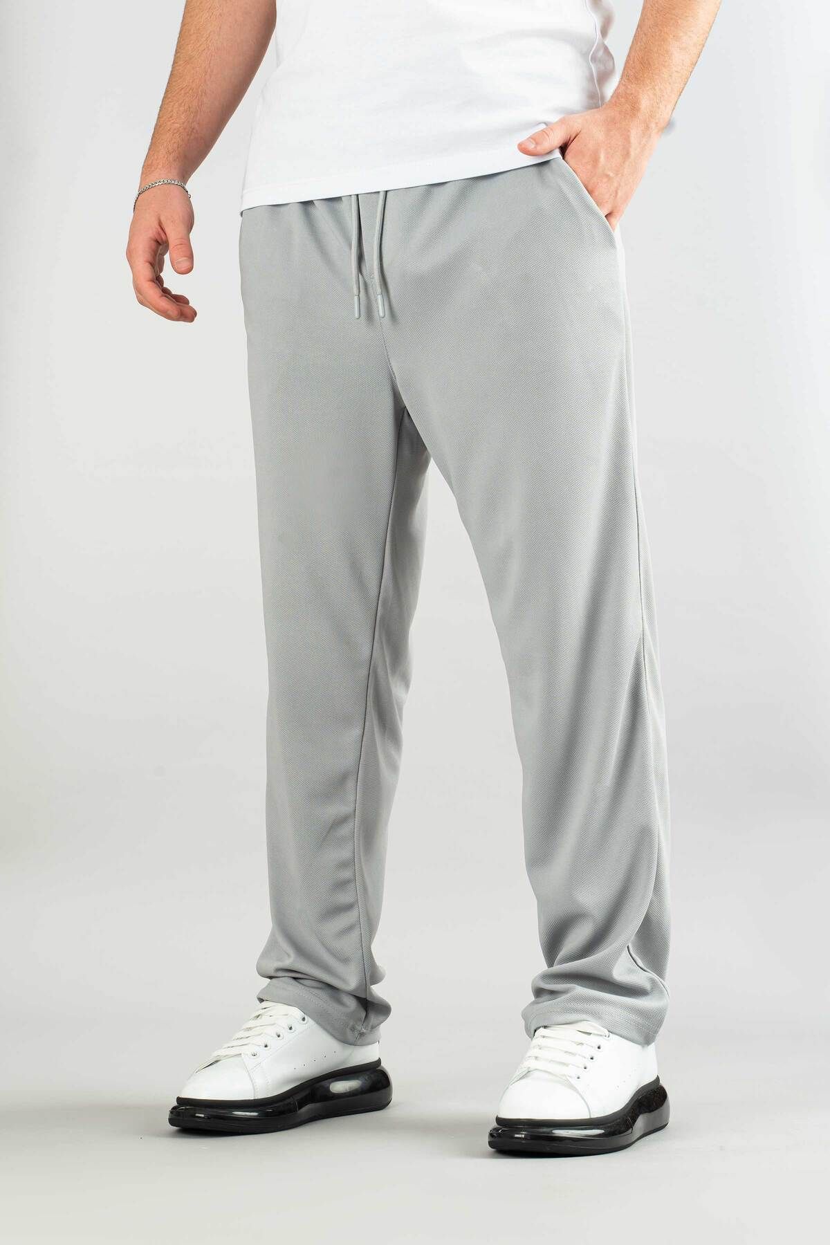 bombe-Men's Jogger Comfortable Fit Bagy Pants Fabric Belted Drawstring Lycra Fabric Canvas Blend Pants 4