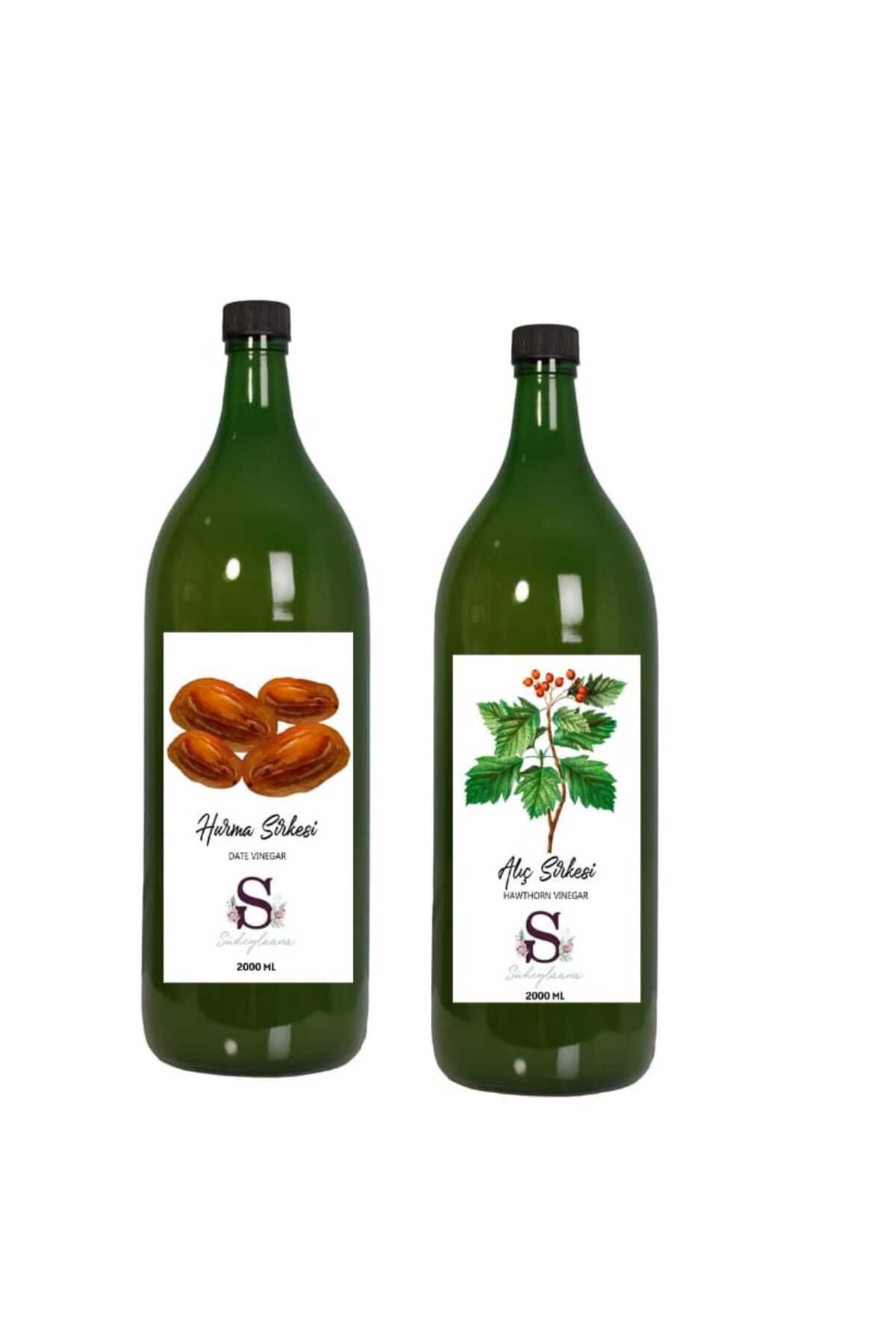 Süheylaana Doğal Hurma Sirkesi 2000 Ml - Doğal Alıç Sirkesi 2000 Ml