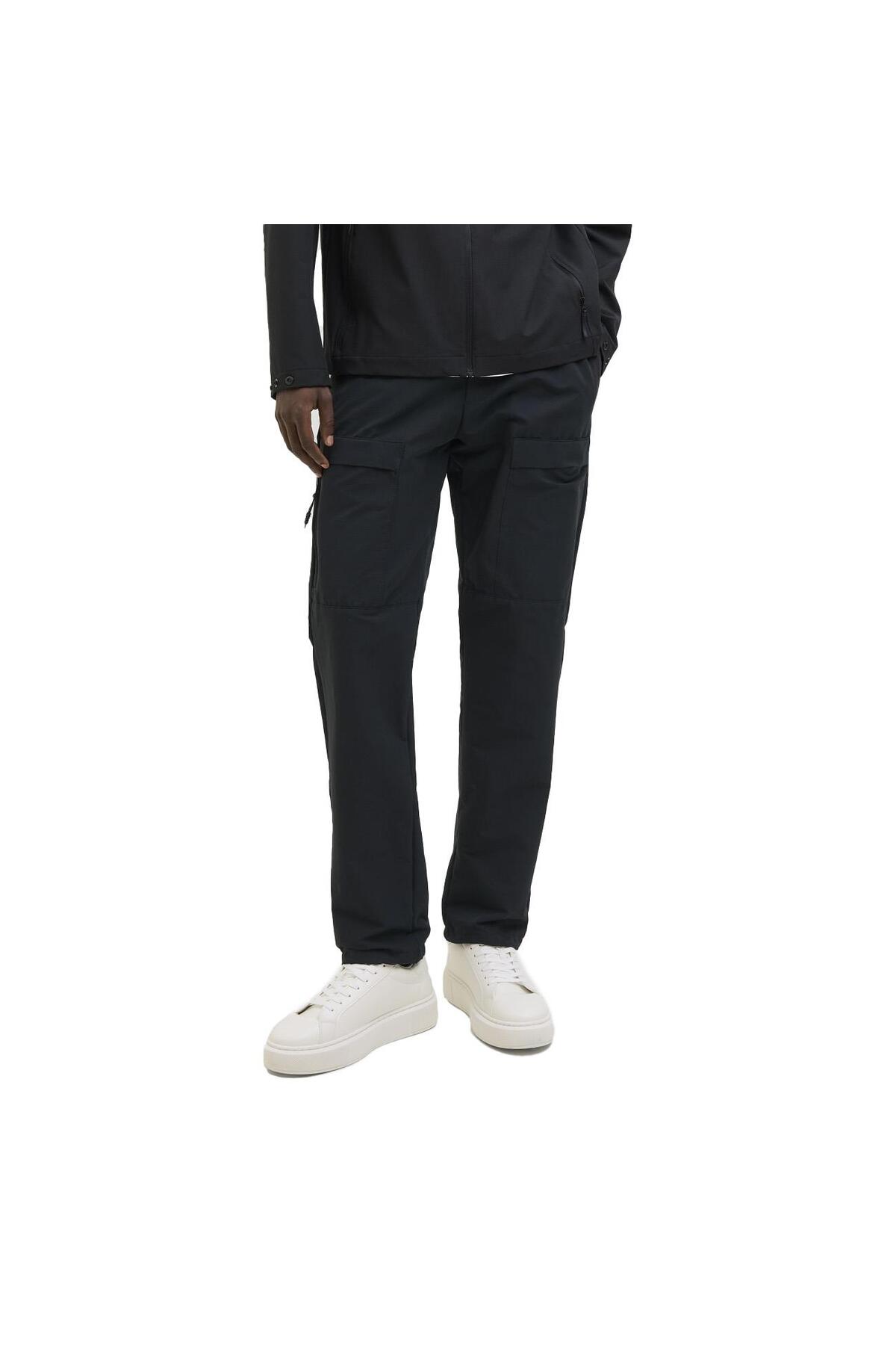 شلوار گرمکن ورزشی مردانه راسته فاق نرمال | جک اند جونز Jack & Jones 12273285-100SPRTRN - تصویر 3