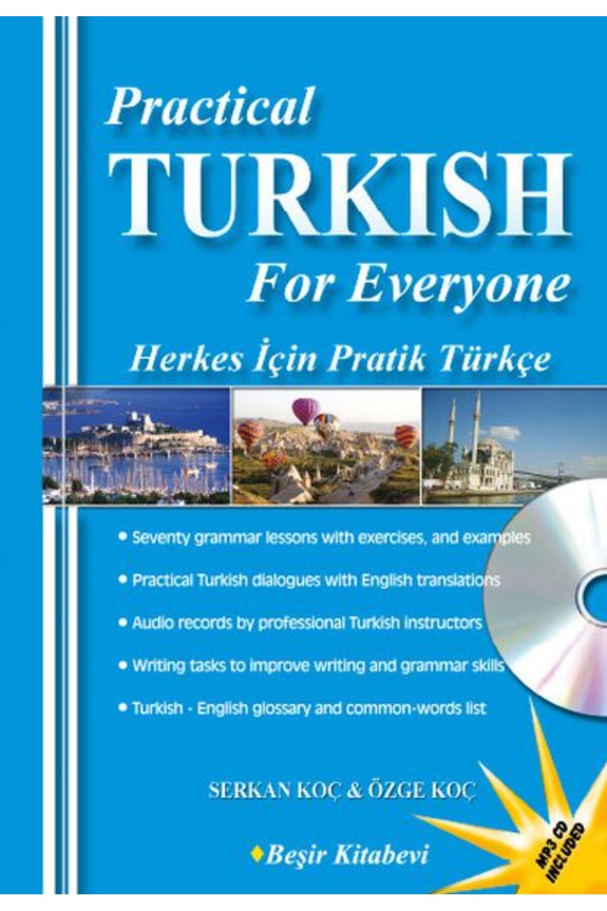Beşir Kitabevi Practical Turkish For Everyone Herkes İçin Pratik Türkçe CDli