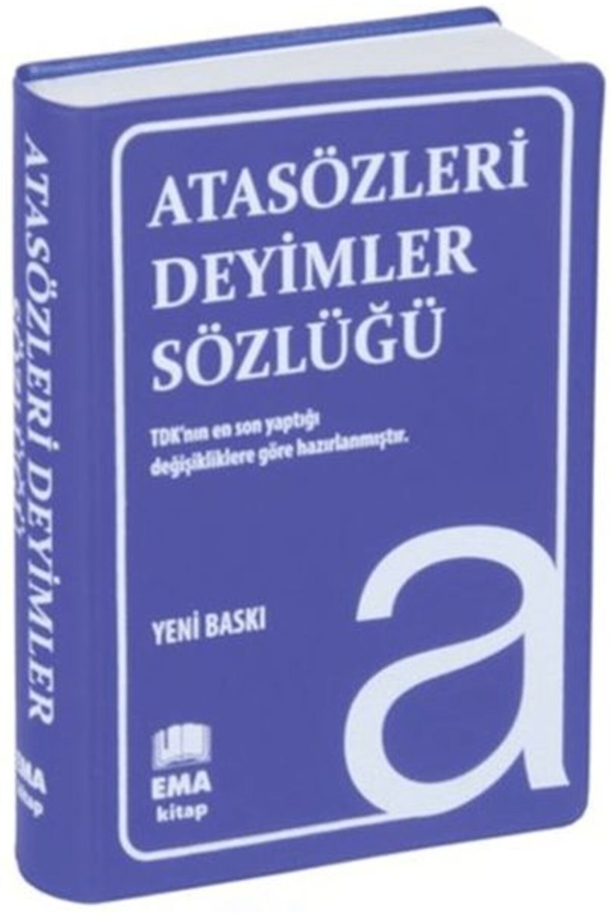 Ema Kitap Atasözleri Deyimler Sözlüğü Plastik Kapak