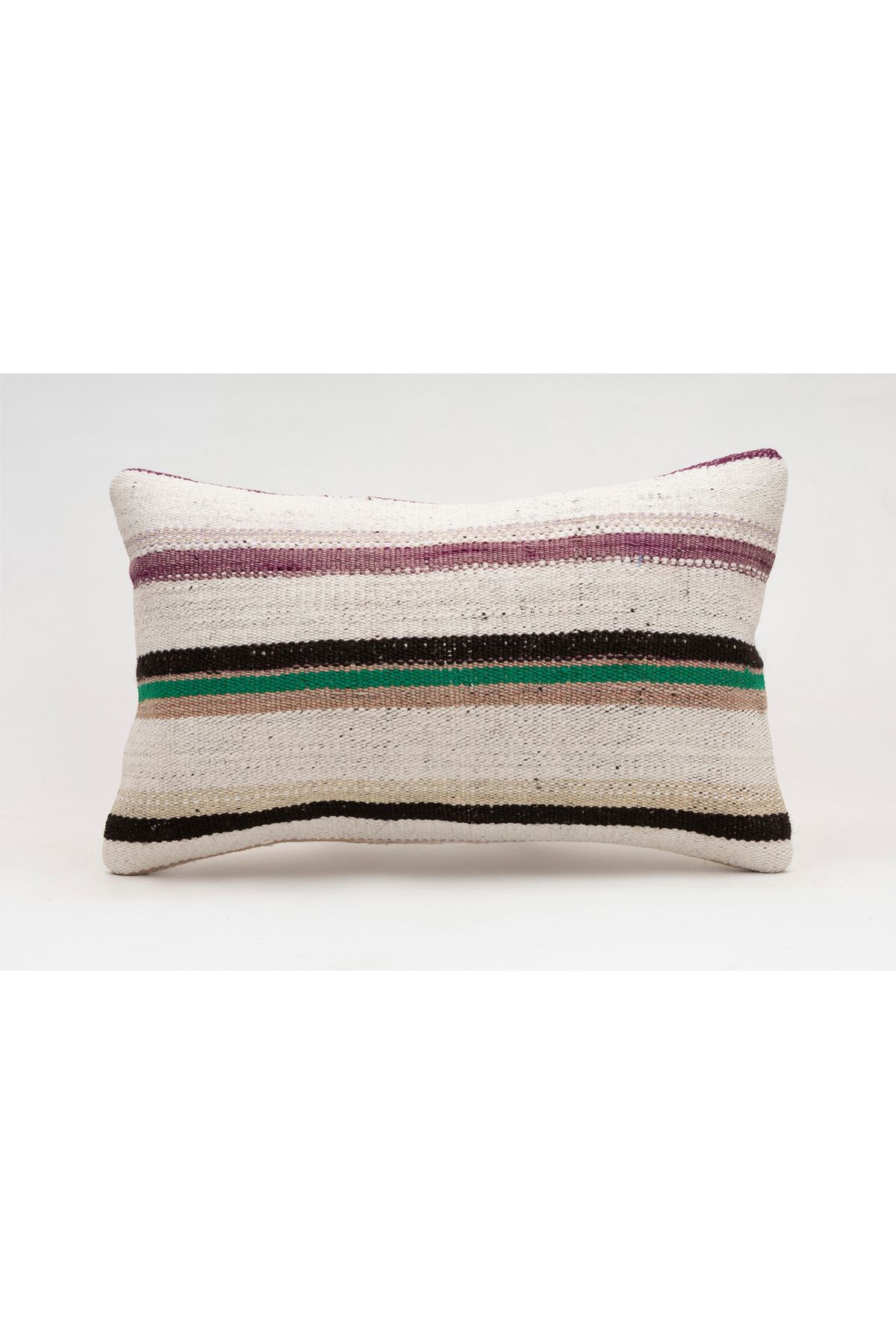 Kilim Whole Sale El Yapımı Kilim'den Yapılmış Vintage Kırlent Kılıfı, Yün, 30x50 Cm