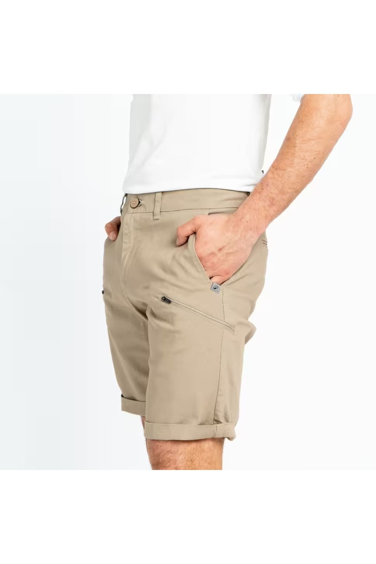 Decathlon Erkek Yelkenli Bermuda Şort - Bej - Sailing 100