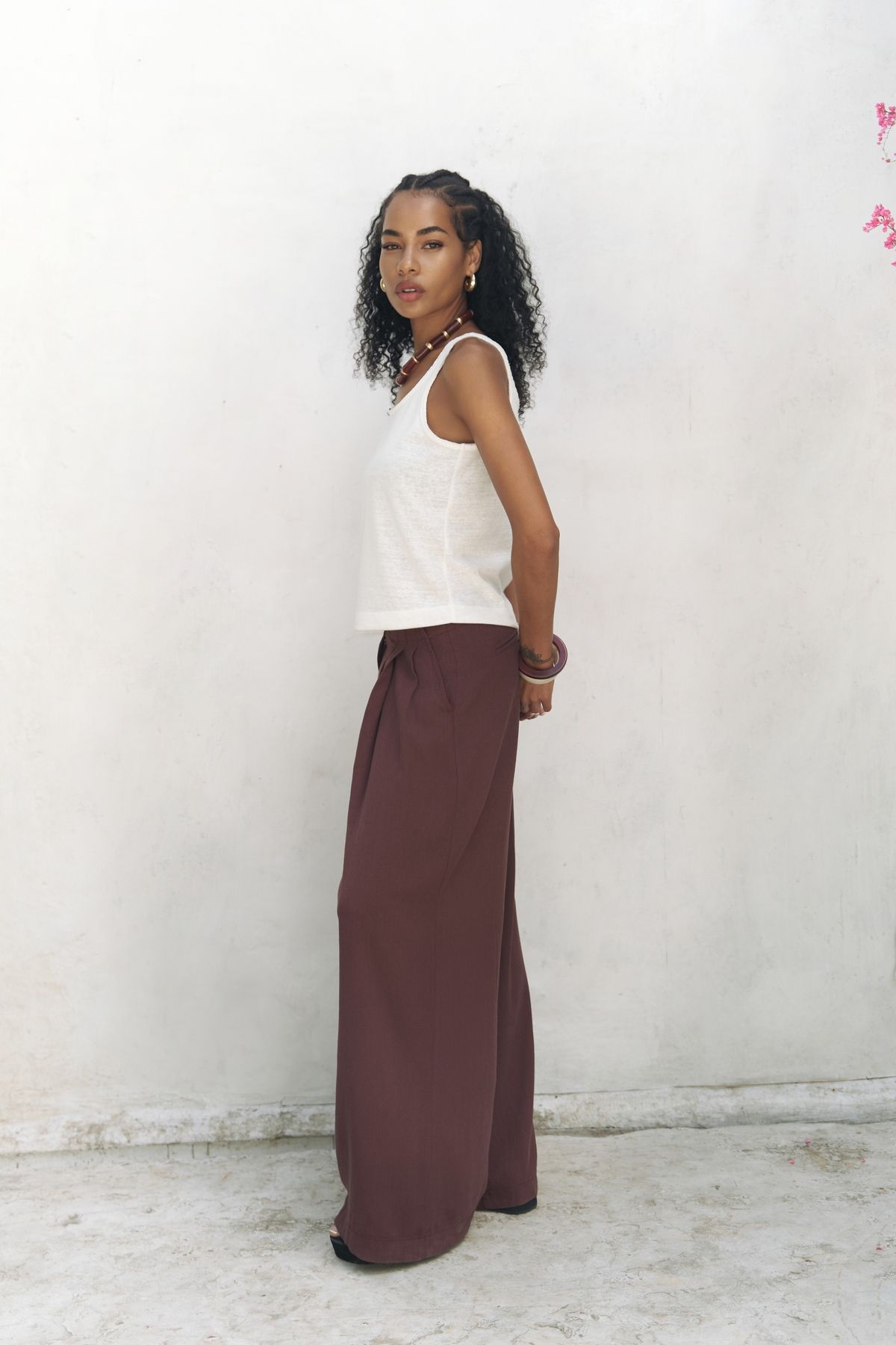 BOHEMAİ-Salnor Basic Ecru Crop 4