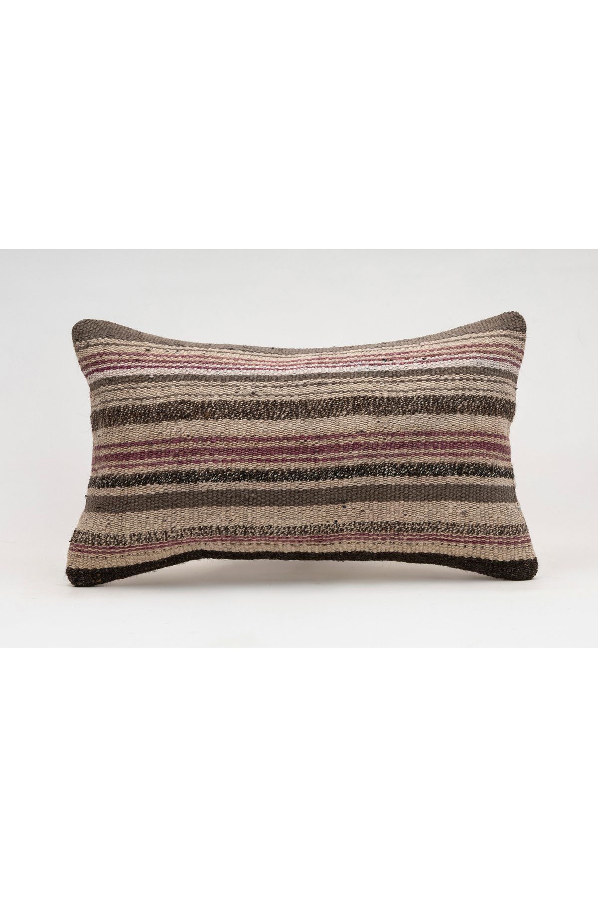 Kilim Whole Sale El Yapımı Kilim'den Yapılmış Vintage Kırlent Kılıfı, Yün, 30x50 Cm