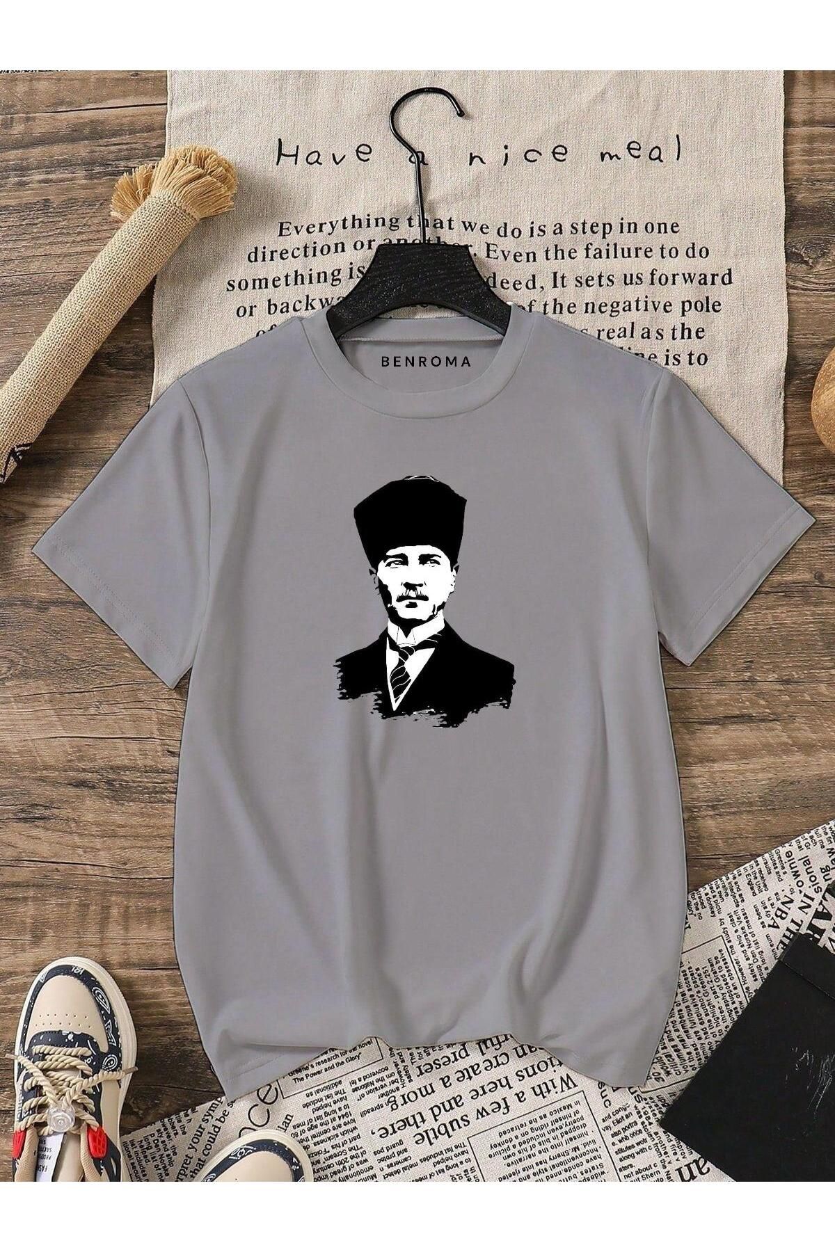 DM DOLCE MORE ATATÜRK BASKILI OVERSİZE UNİSEX TİŞÖRT