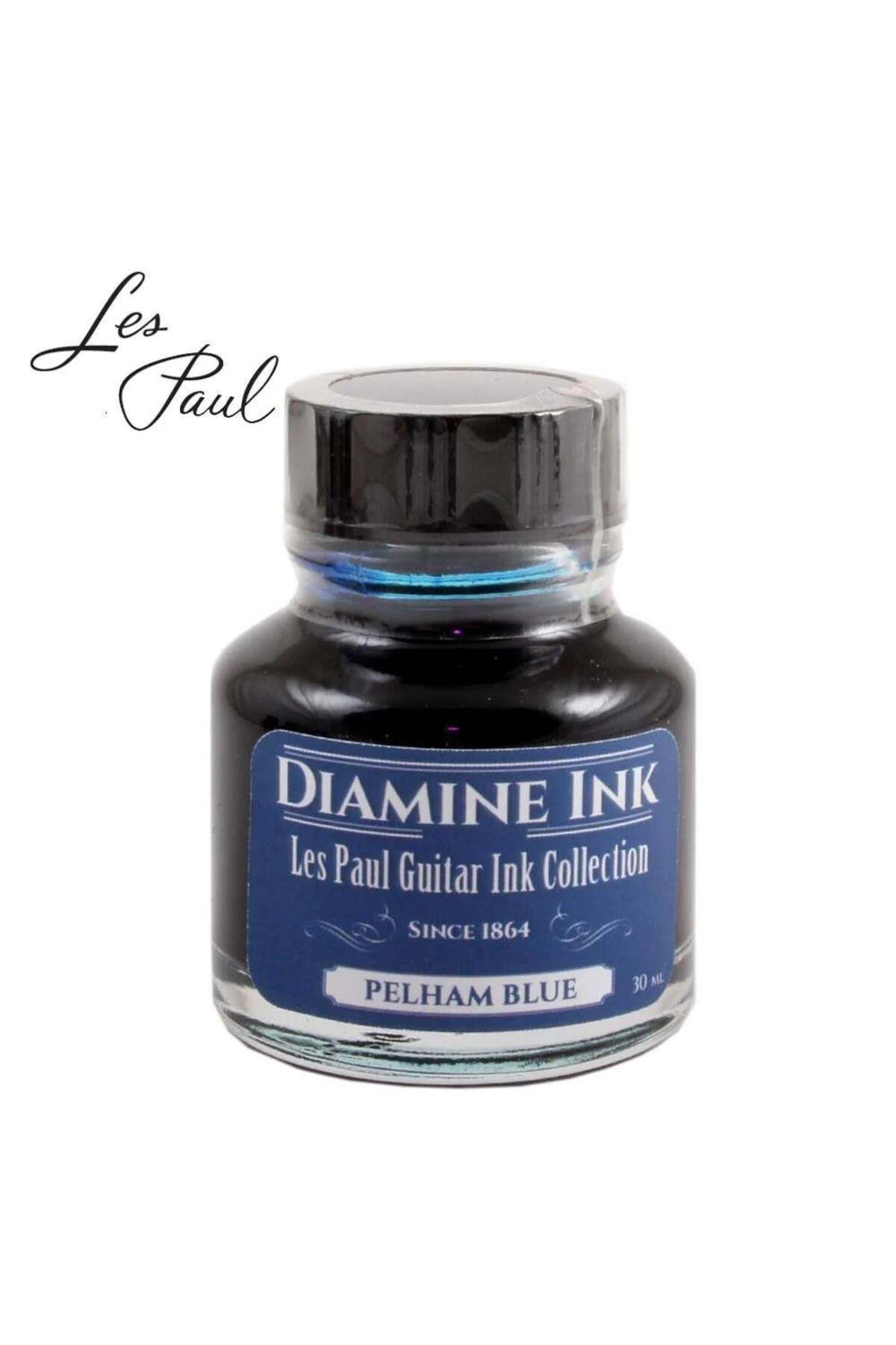 Diamine Les Paul Collection Şişe Mürekkep 30ml Pelham Blue