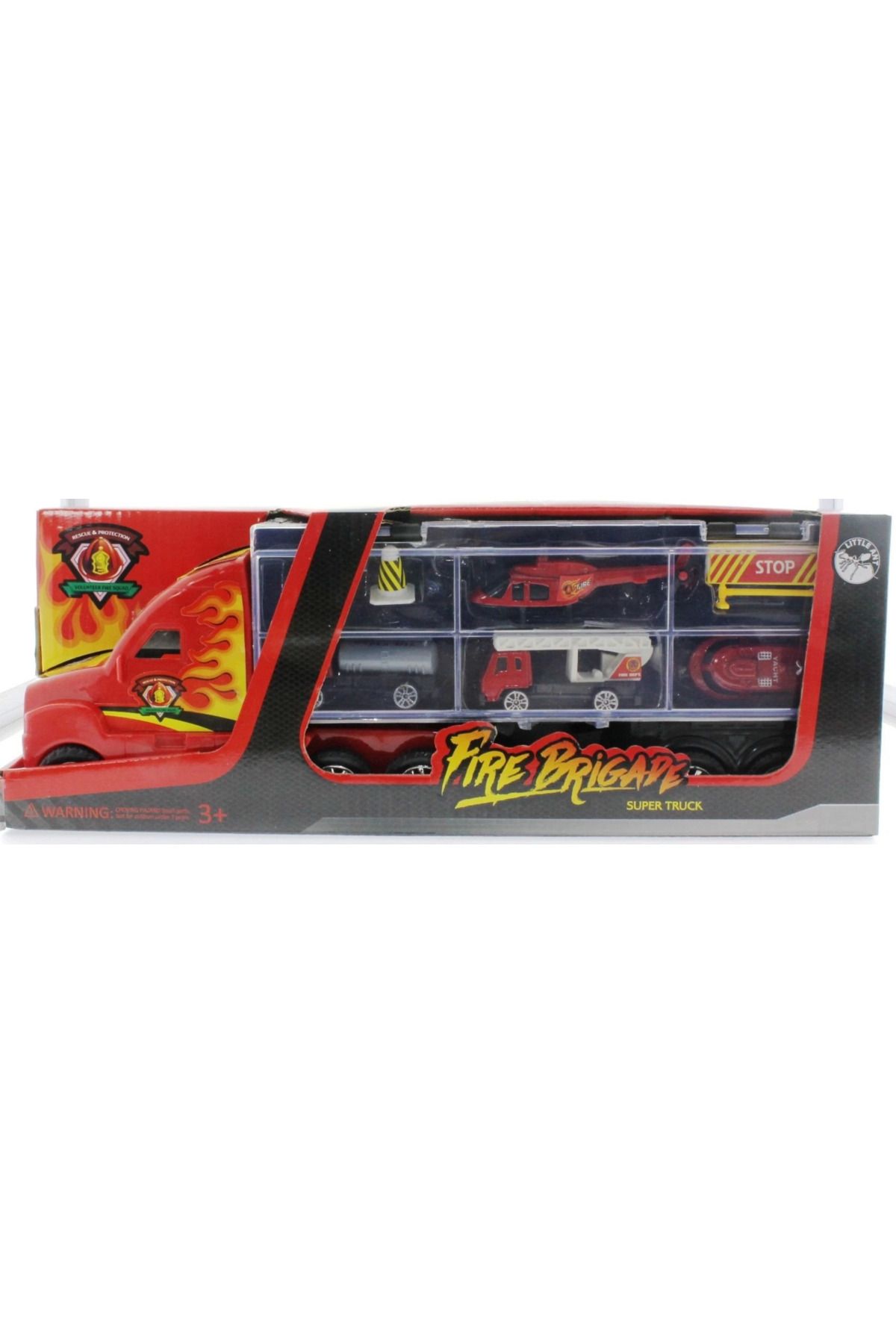 Emperium Taşınabilir Die Cast Metal Araçlı İtfaiye Kamyonu