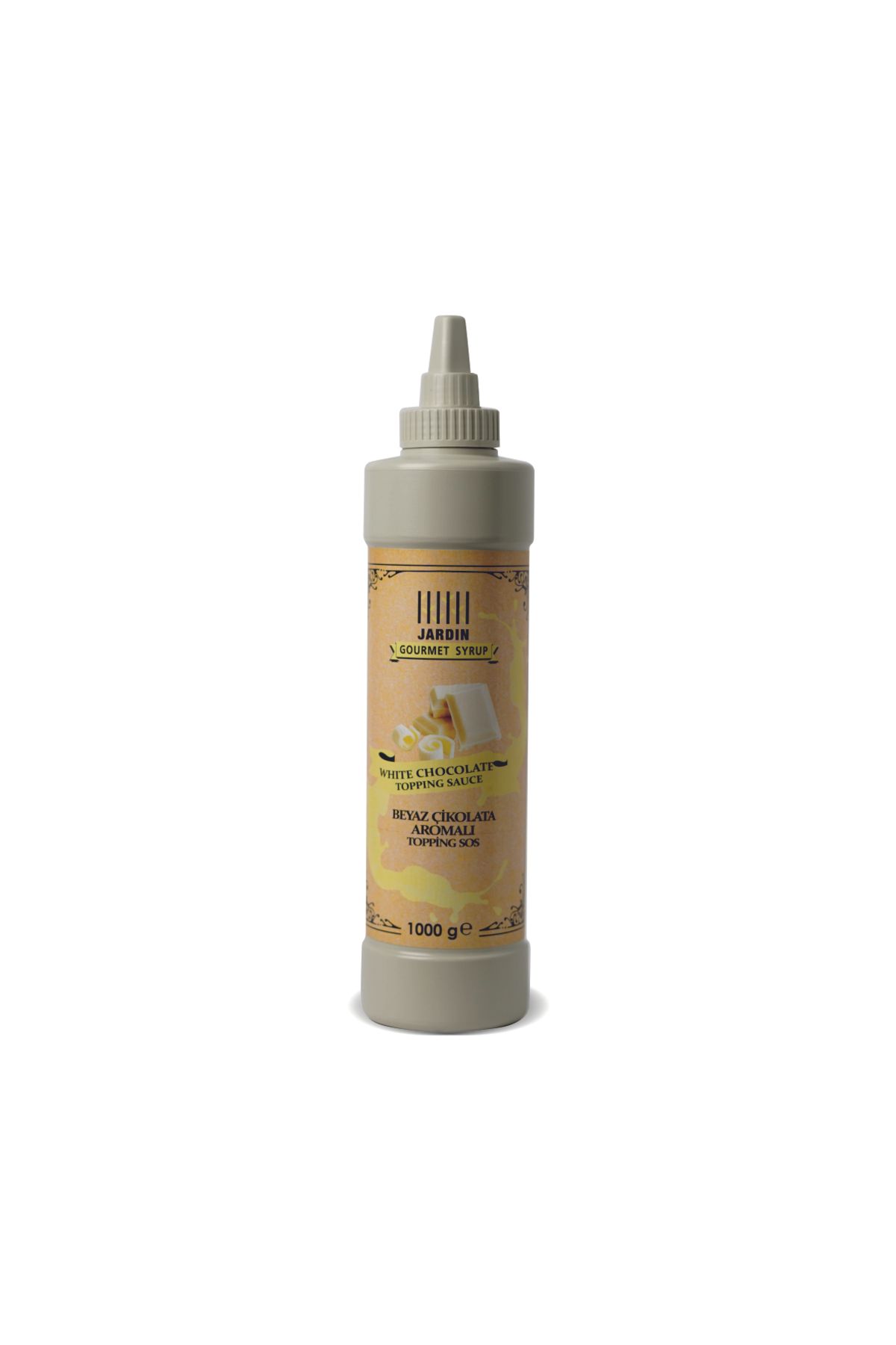 Jardin Beyaz çikolata aromalı topping sos-Jardin 100G-White Chocolate Topping Sauce
