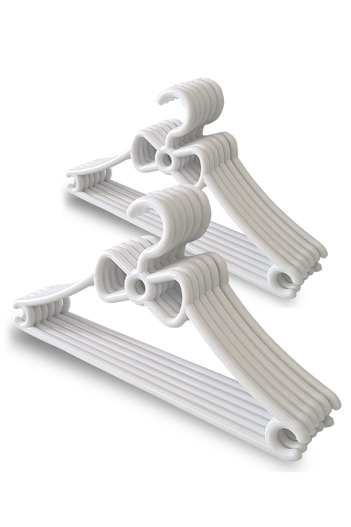 Morpanya Fiyonk Bebek Elbise Askısı bebek dolap düzenleyici 12 Adet