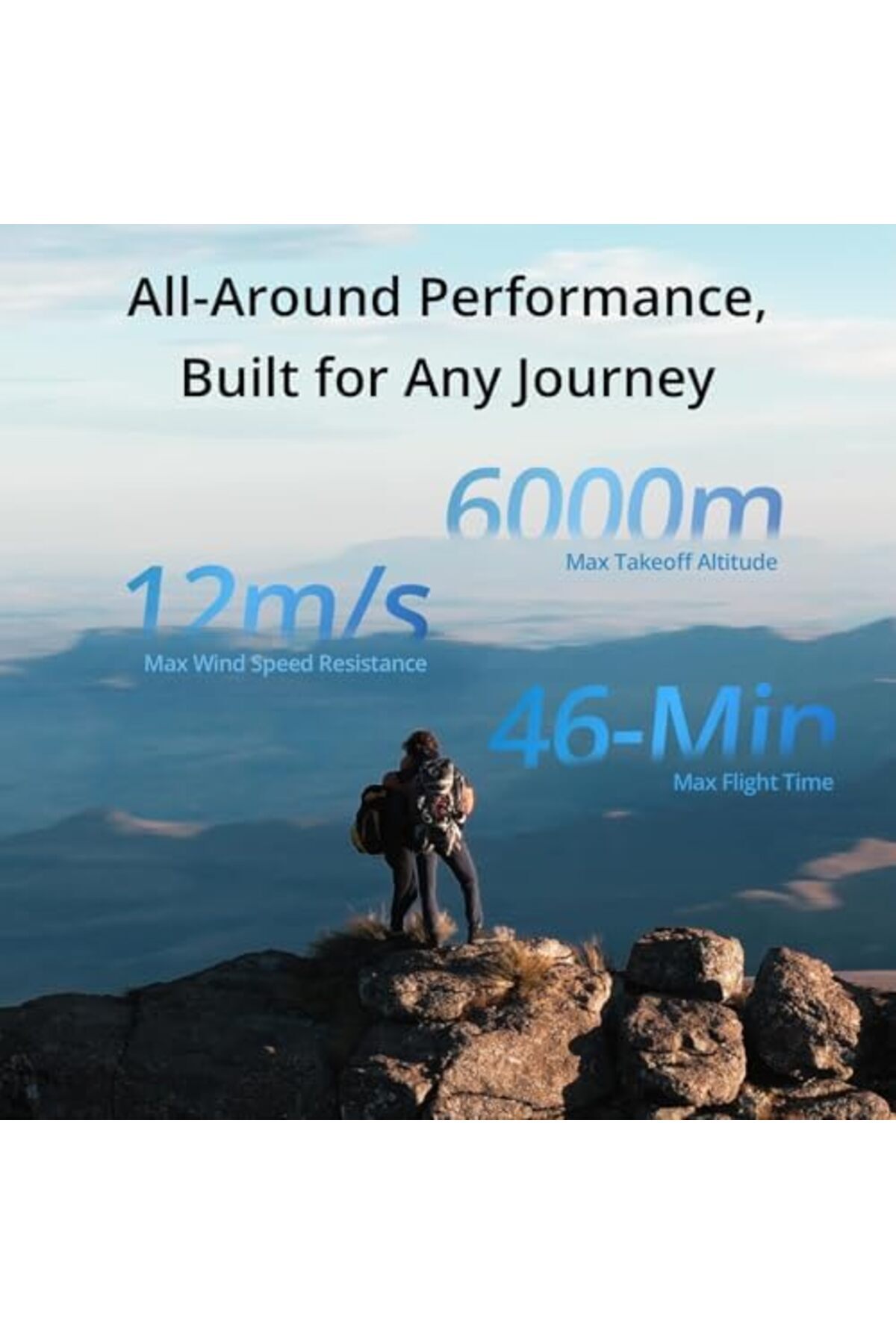 DJI-Air 3 Fly More Combo with Remote Control DJI RC-N2 Drone with Camera for Adults, 4K HDR, 2 Cameras for 3