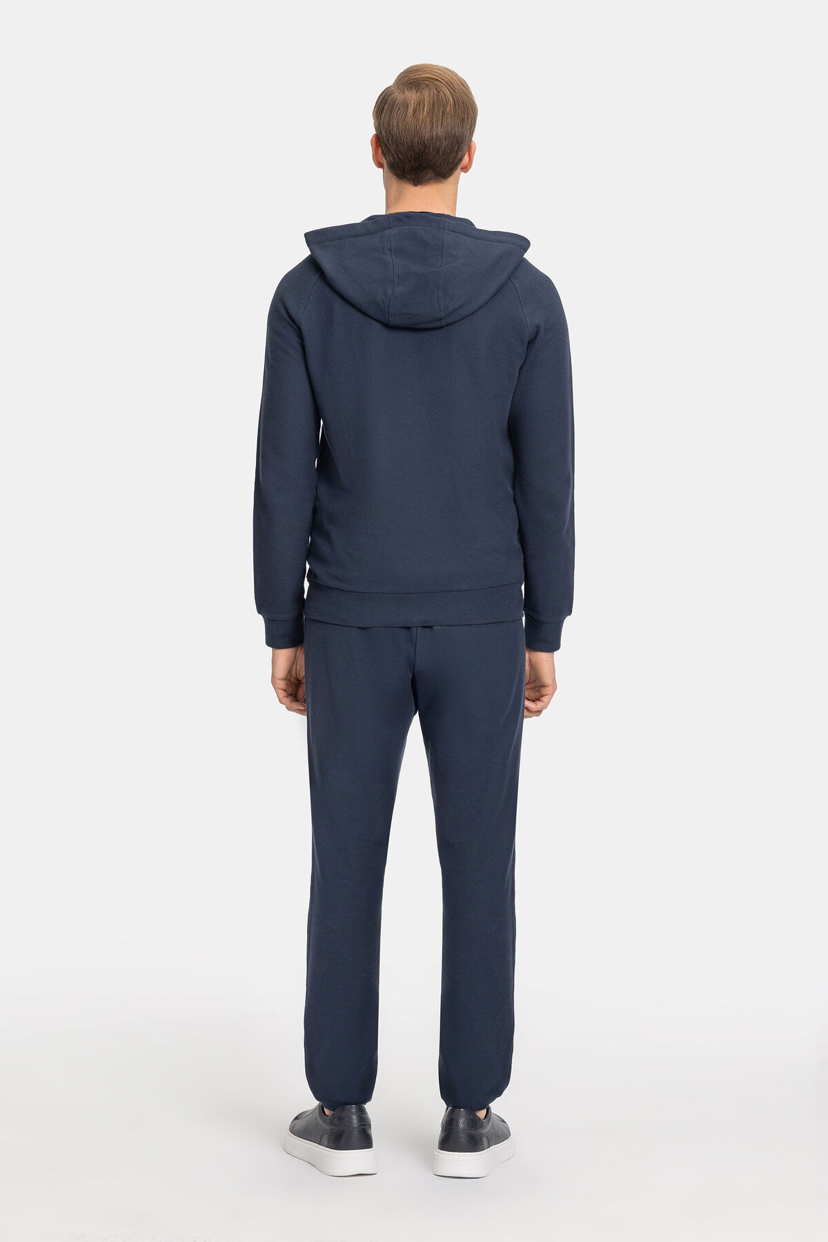 W Collection  LACİVERT BİSİKLET YAKA UZUN KOLLU SWEATSHIRT - Görsel 6