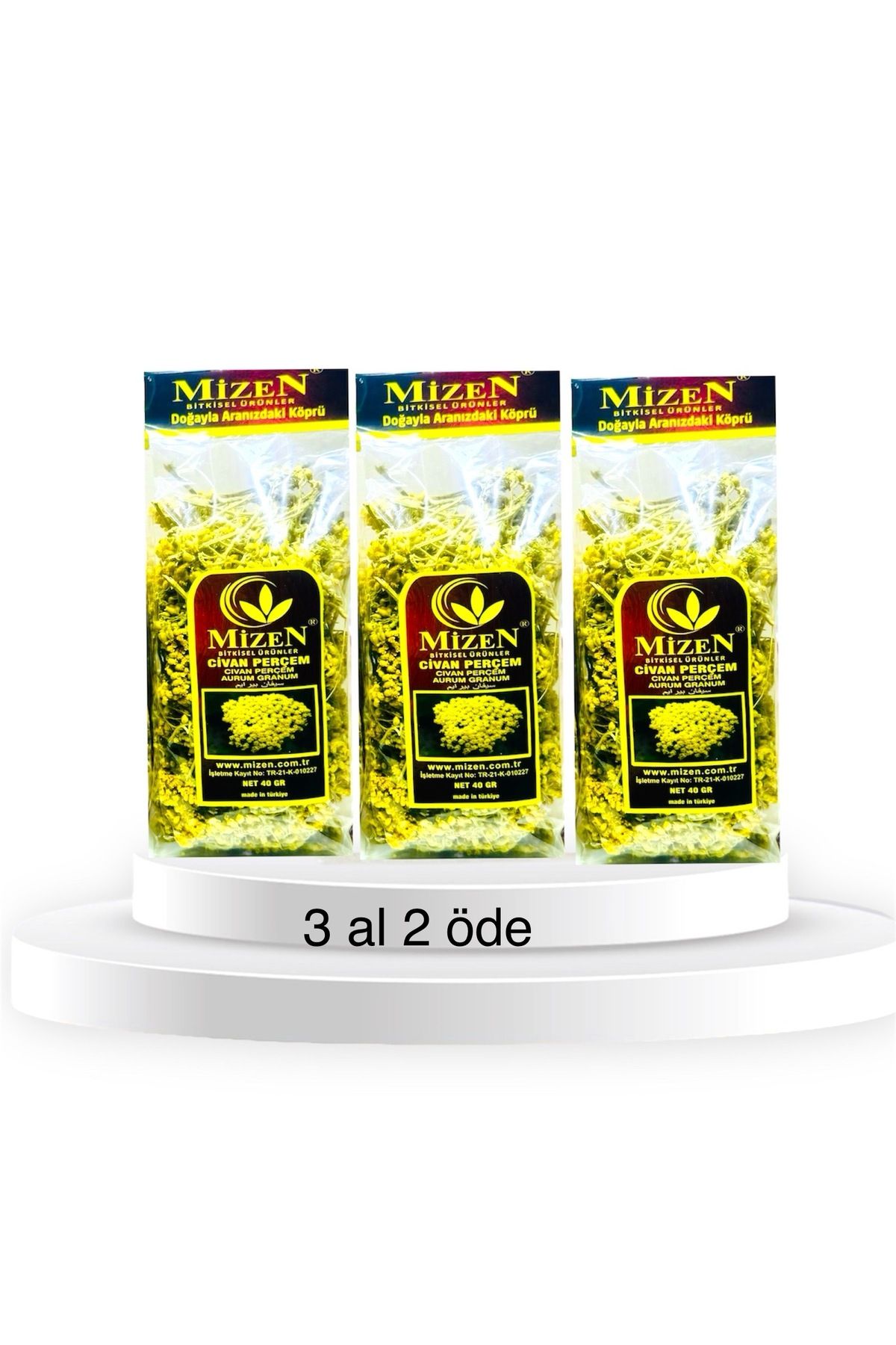 mizen Civanperçemi 40 gr 2 adet