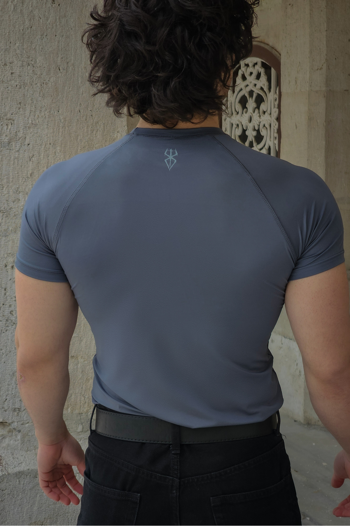 Liber Berserk - Compression T-Shirt (Füme) görsel 2