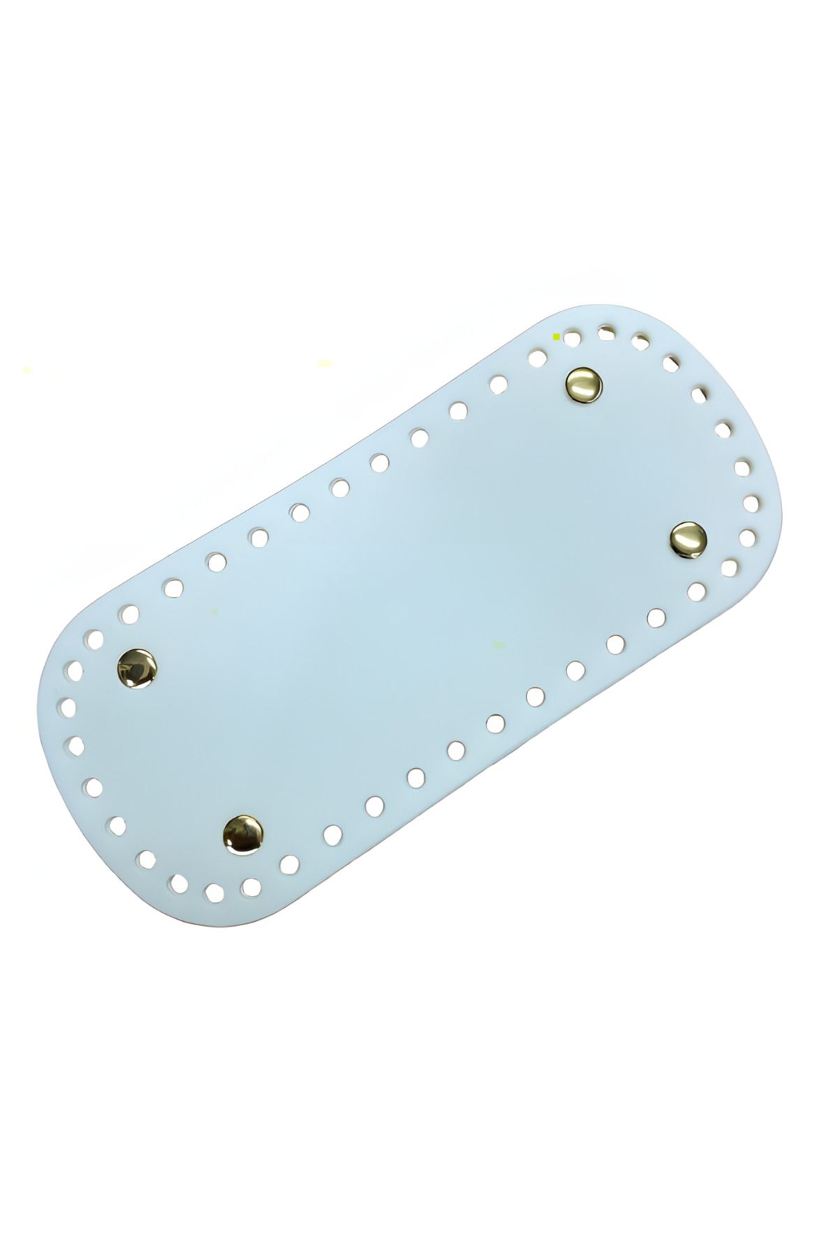 EleganTShoP Rivetli Deri Çanta Tabanı Oval 18*18 cm