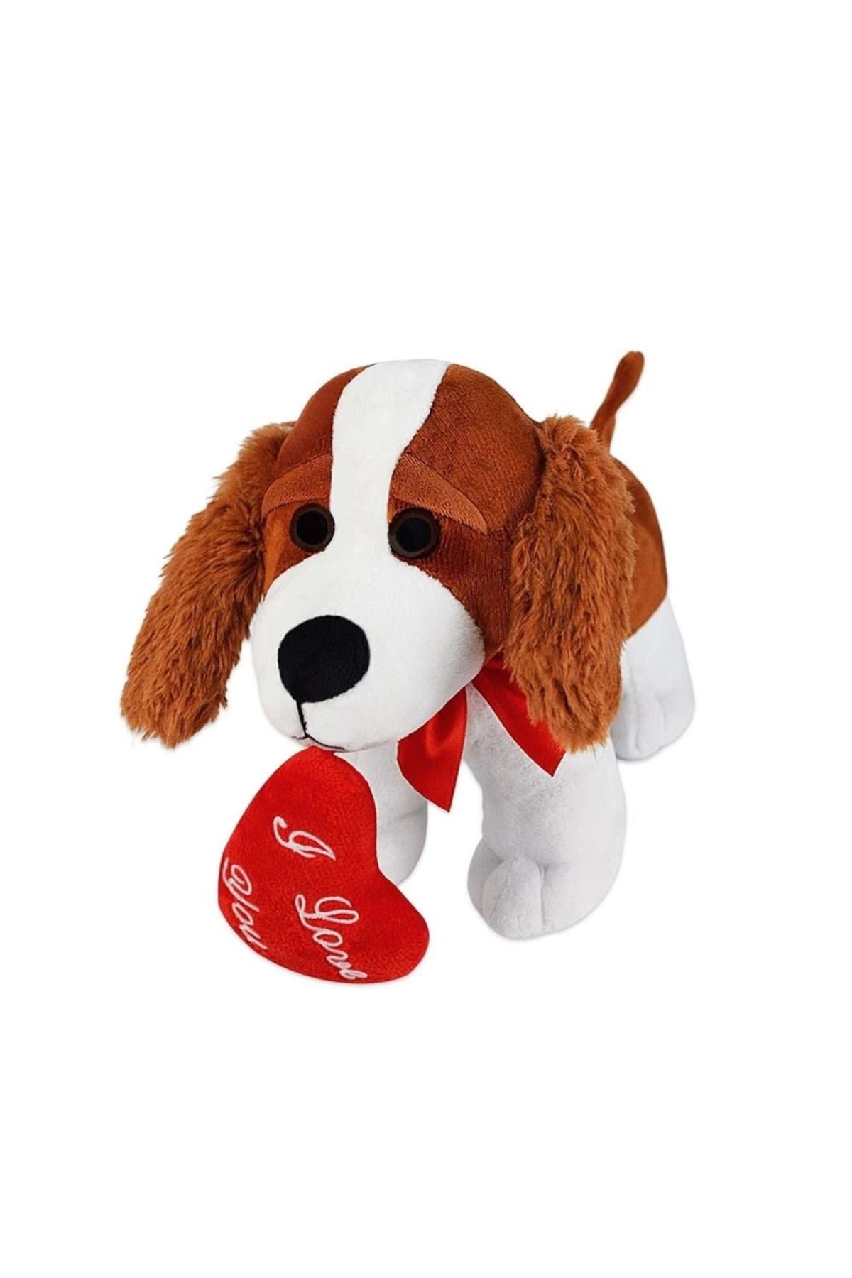 Emperium 62876 Peluş 20 cm Kalpli Köpek
