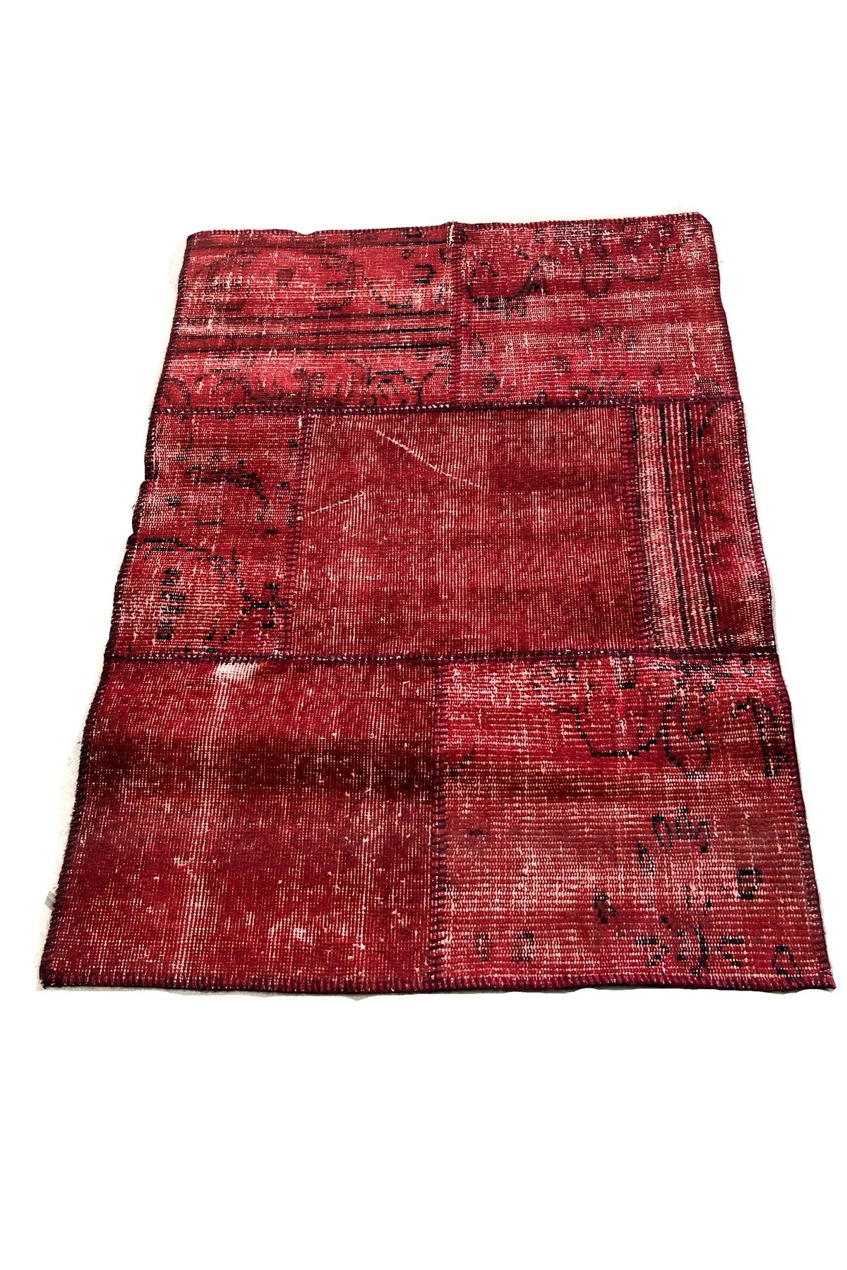 1001Rugs Patchwork El Halı 90 x 200